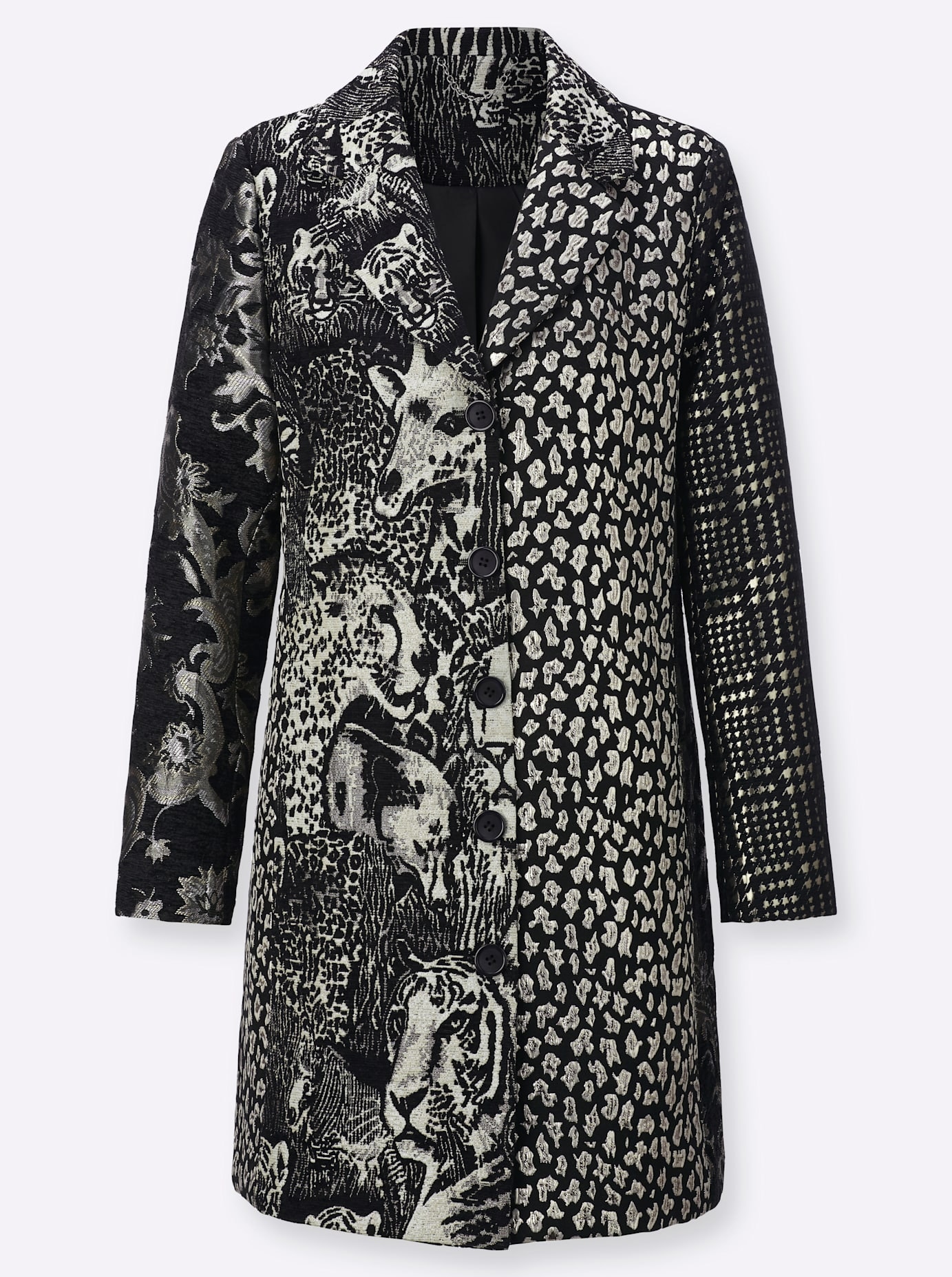 Mainpol Longblazer »Jacquard-Blazer«