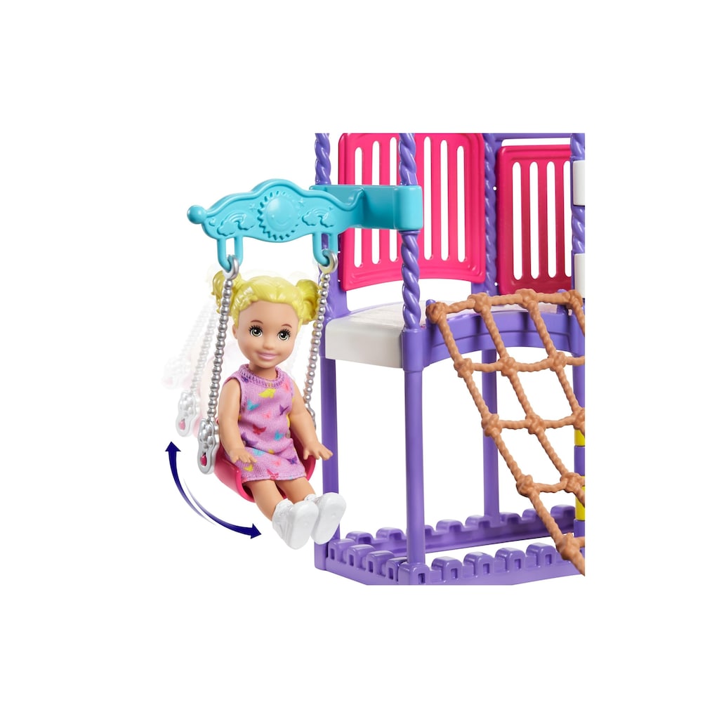 Barbie Spielwelt »Babysitter Spielplatz«, (Set)