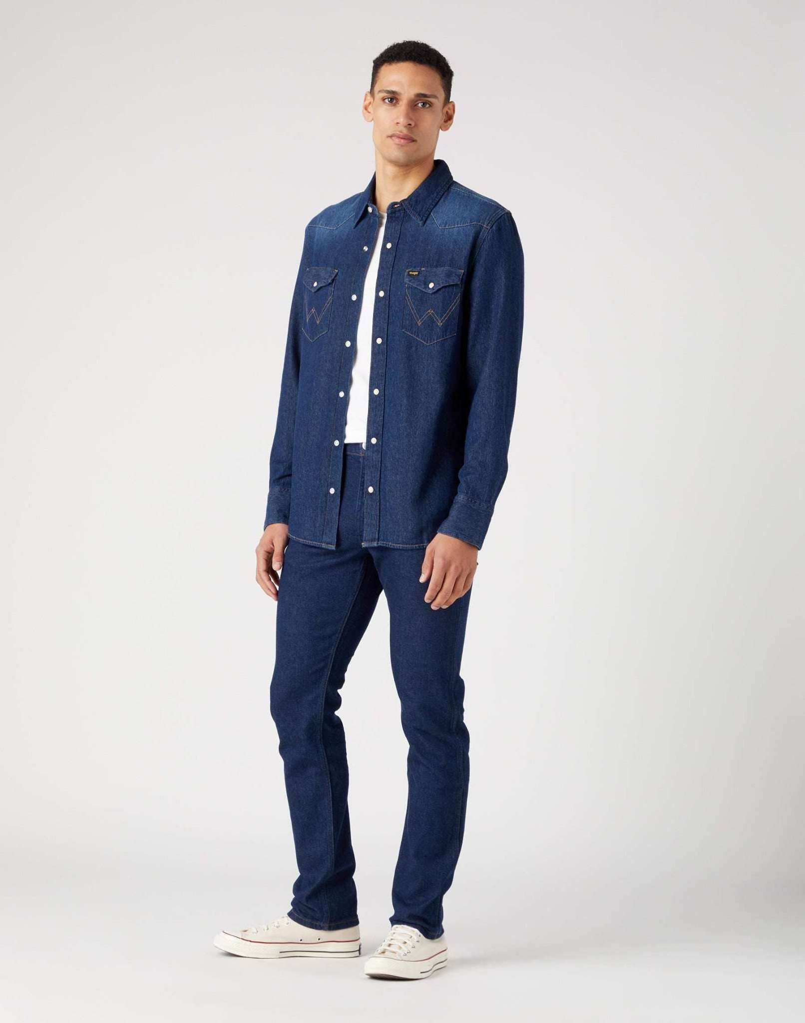 Wrangler Jeanshemd »Jeanshemden 27MW ICON SHIRT«