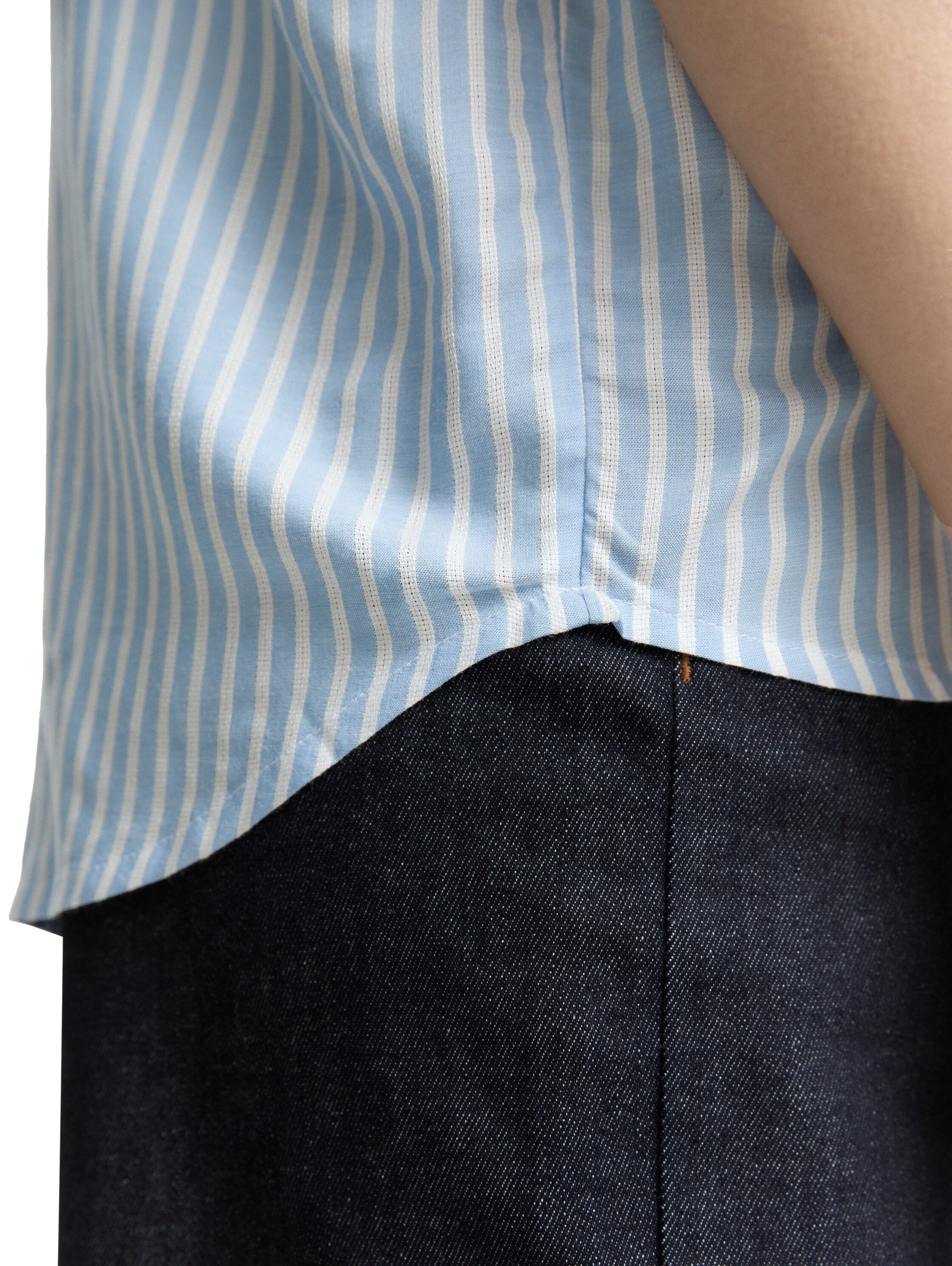 TOM TAILOR Shirtbluse, mit Streifen Muster