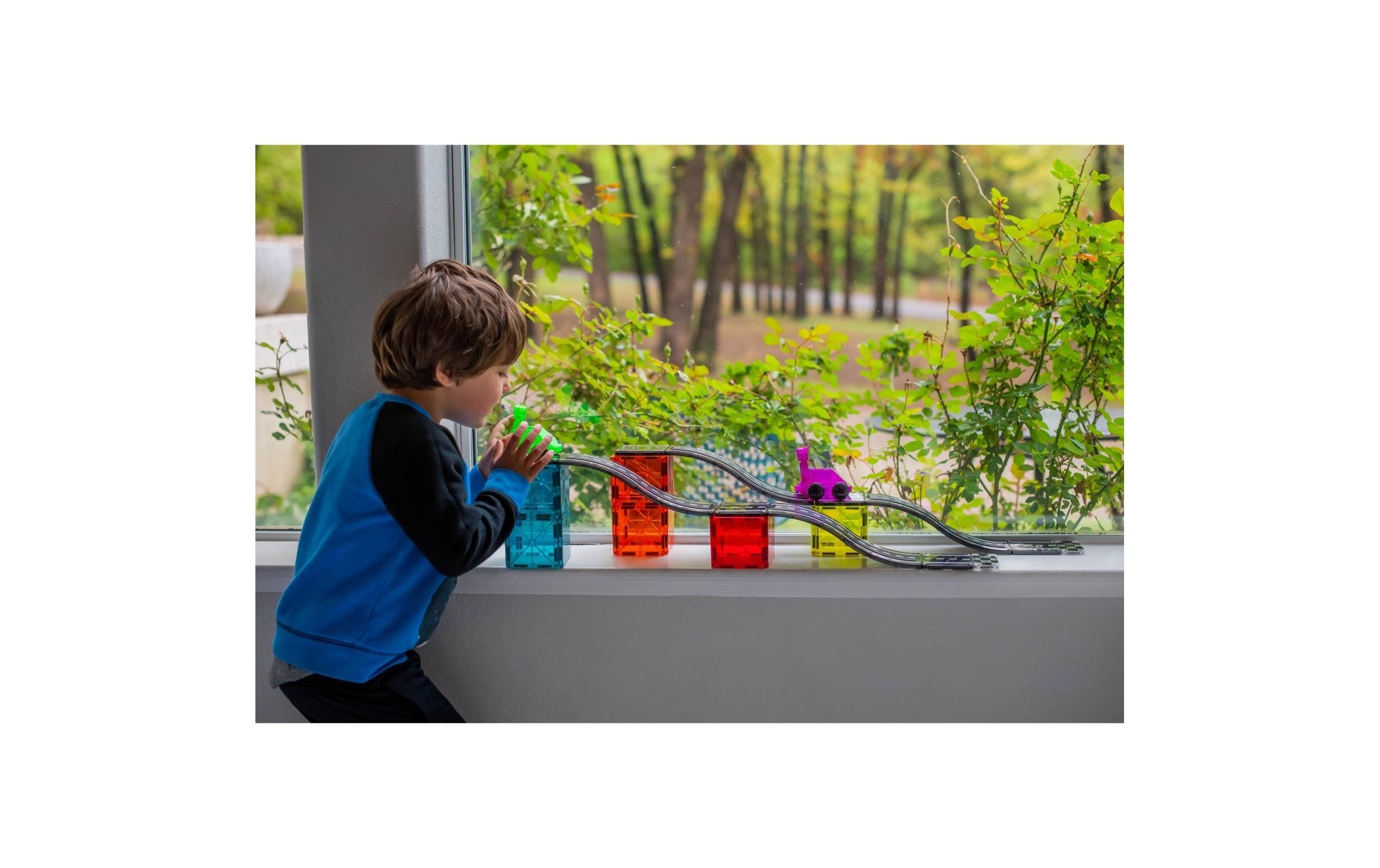 nicht definiert Autorennbahn »Magna-Tiles Downhill Duo Set«