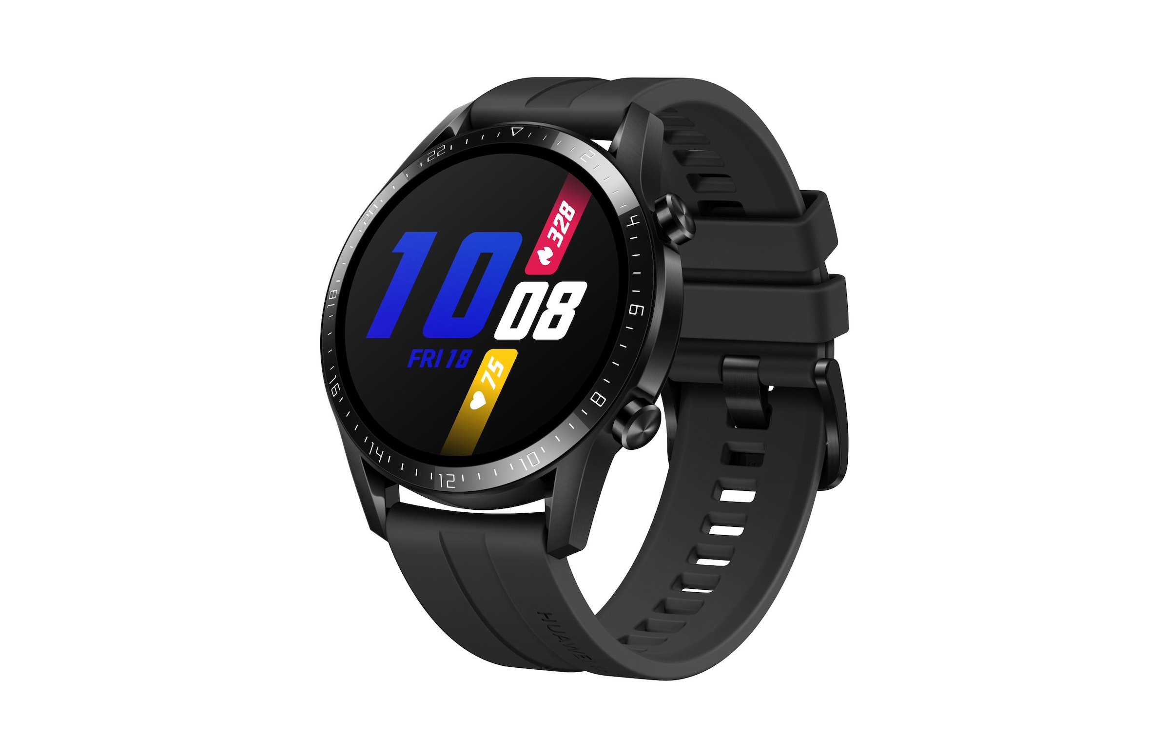 Huawei Smartwatch »GT2 46 mm Sport Black«, (Huawei Lite OS)