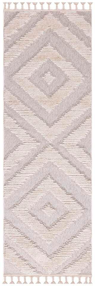 Carpet City Läufer »Valencia rechteckig, Fransen, Jelmoli-Versand 3D- online Boho-Stil, Sisal 813«, mit Raute-Muster, | shoppen Effekt
