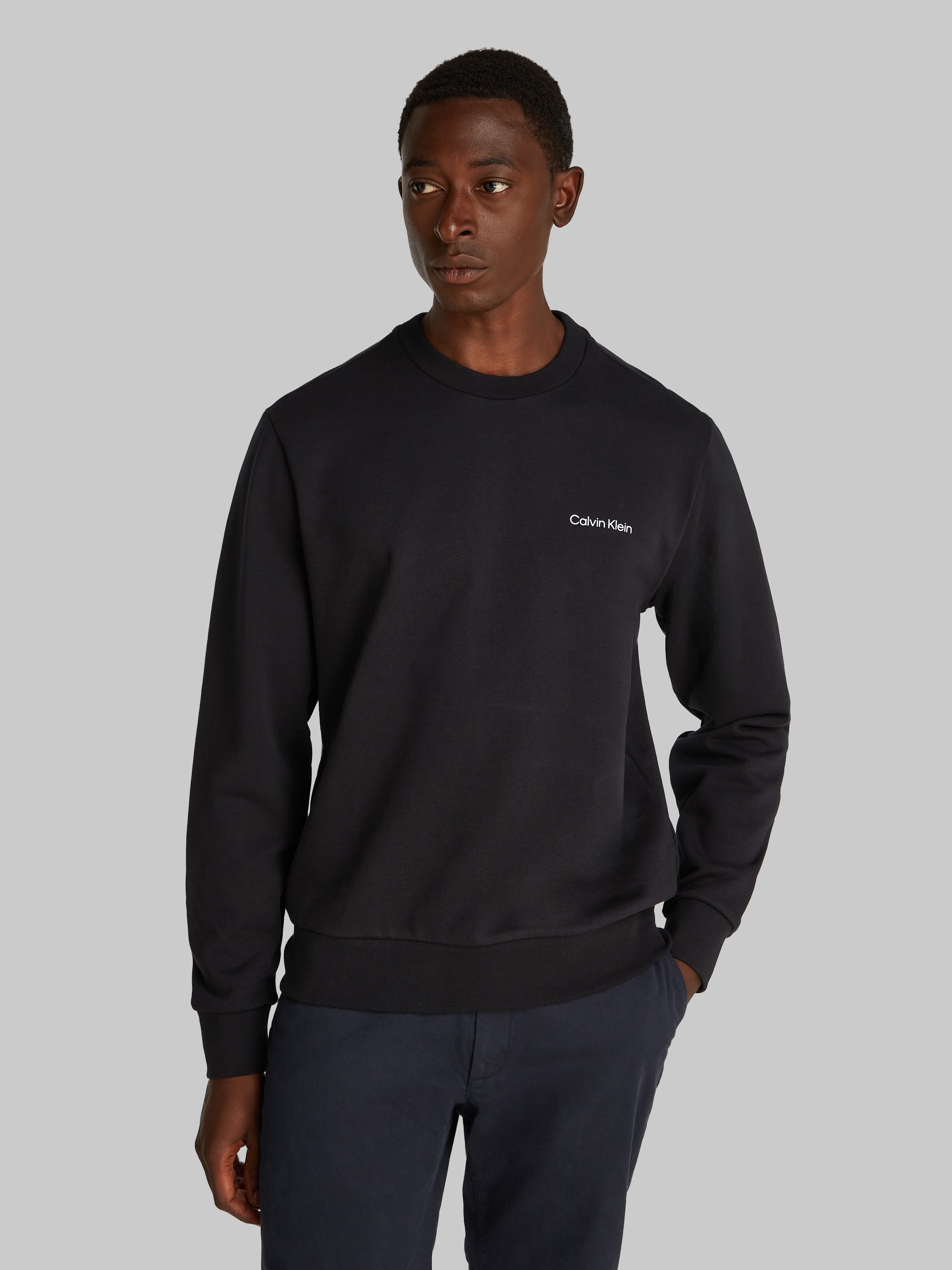 Calvin Klein Sweatshirt »CP-LINEAR BOX LOGO SWEATSHIRT«, mit Logo auf der Rückseite