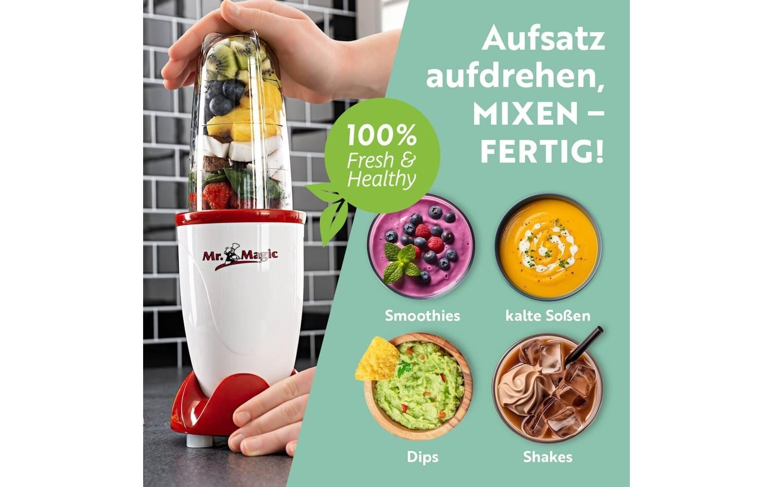 GOURMETmaxx Smoothie-Maker »Mr. Magic«, 250 W