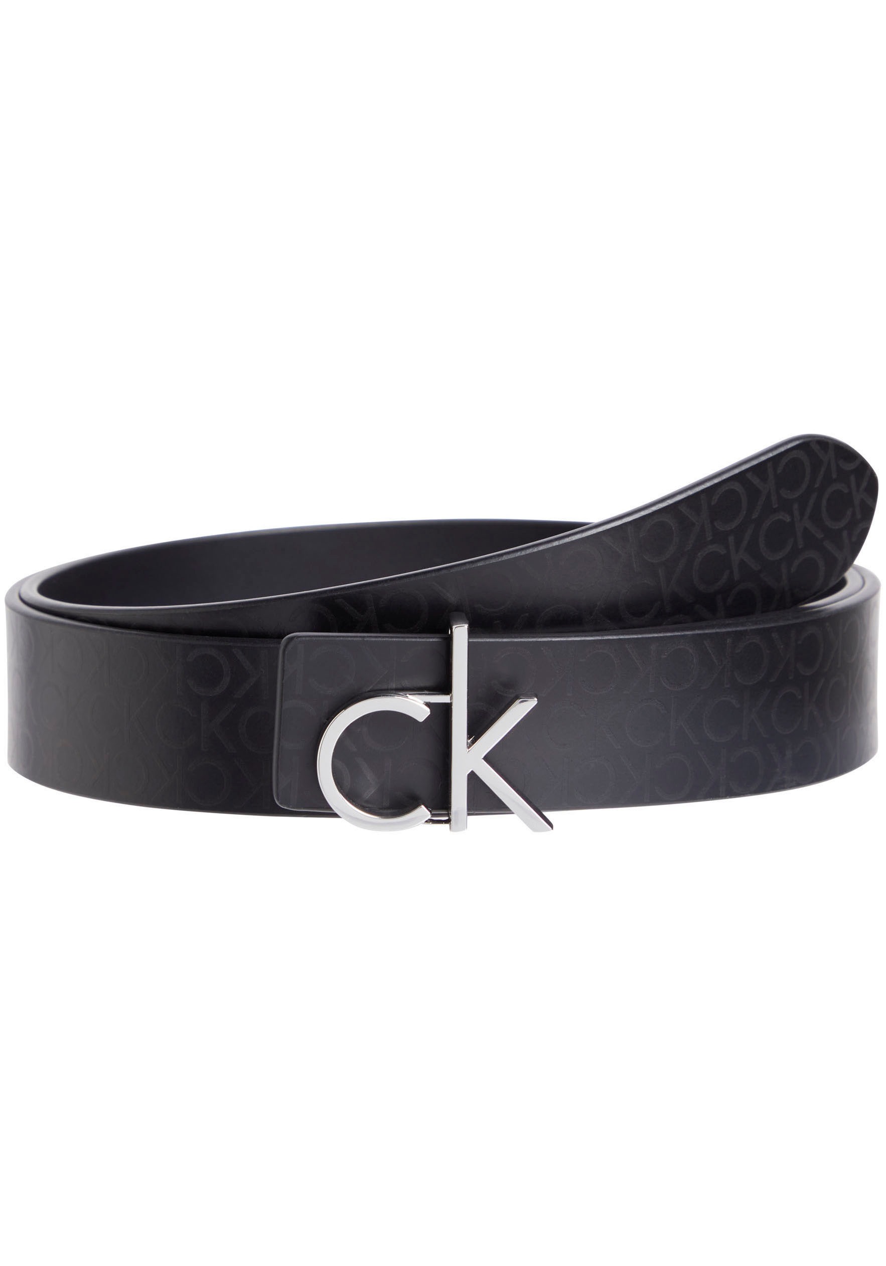 Calvin Klein Ledergürtel »CK LOGO REVERSIBLE BELT 3.0« mit Logoprägung als Schliesse