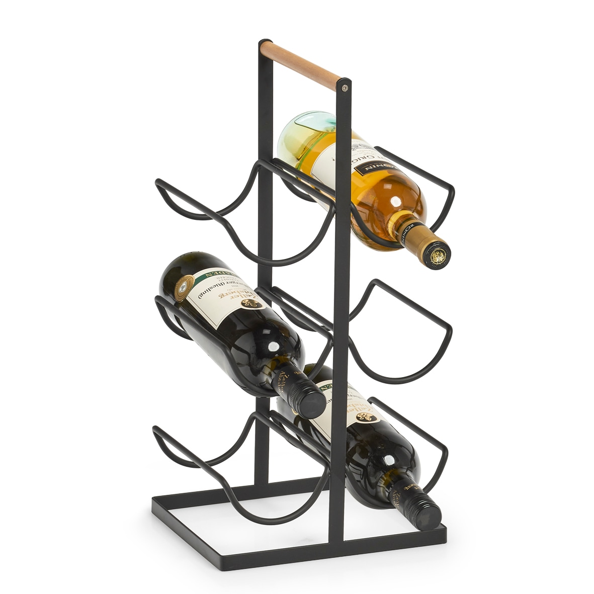 Flaschen Jelmoli-Online 6 im für Present Weinregal, Shop entdecken Zeller ❤ Metall,
