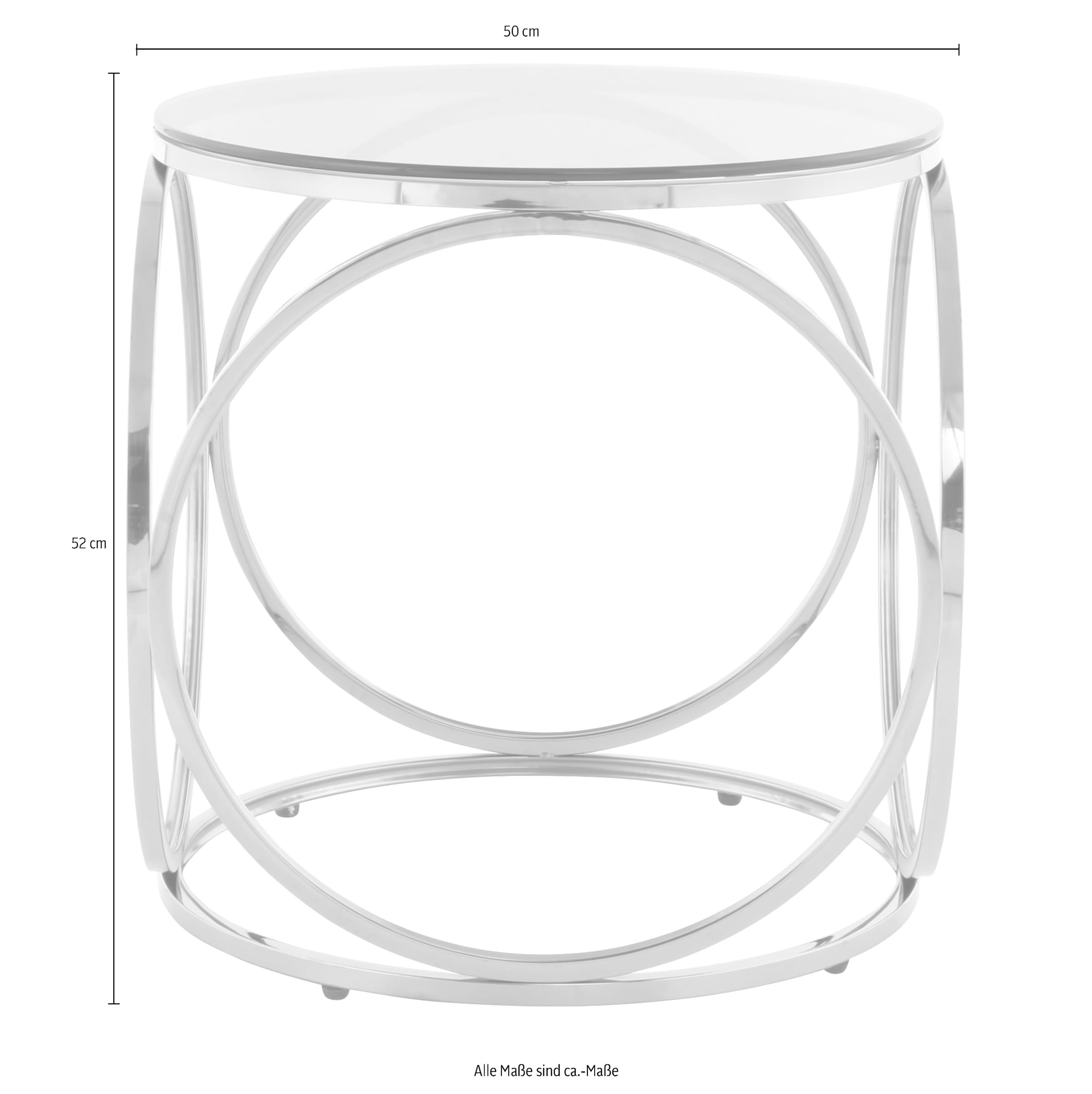 Kayoom Beistelltisch »Beistelltisch Whitney 225«, randlose Tischplatte  online bestellen | Jelmoli-Versand