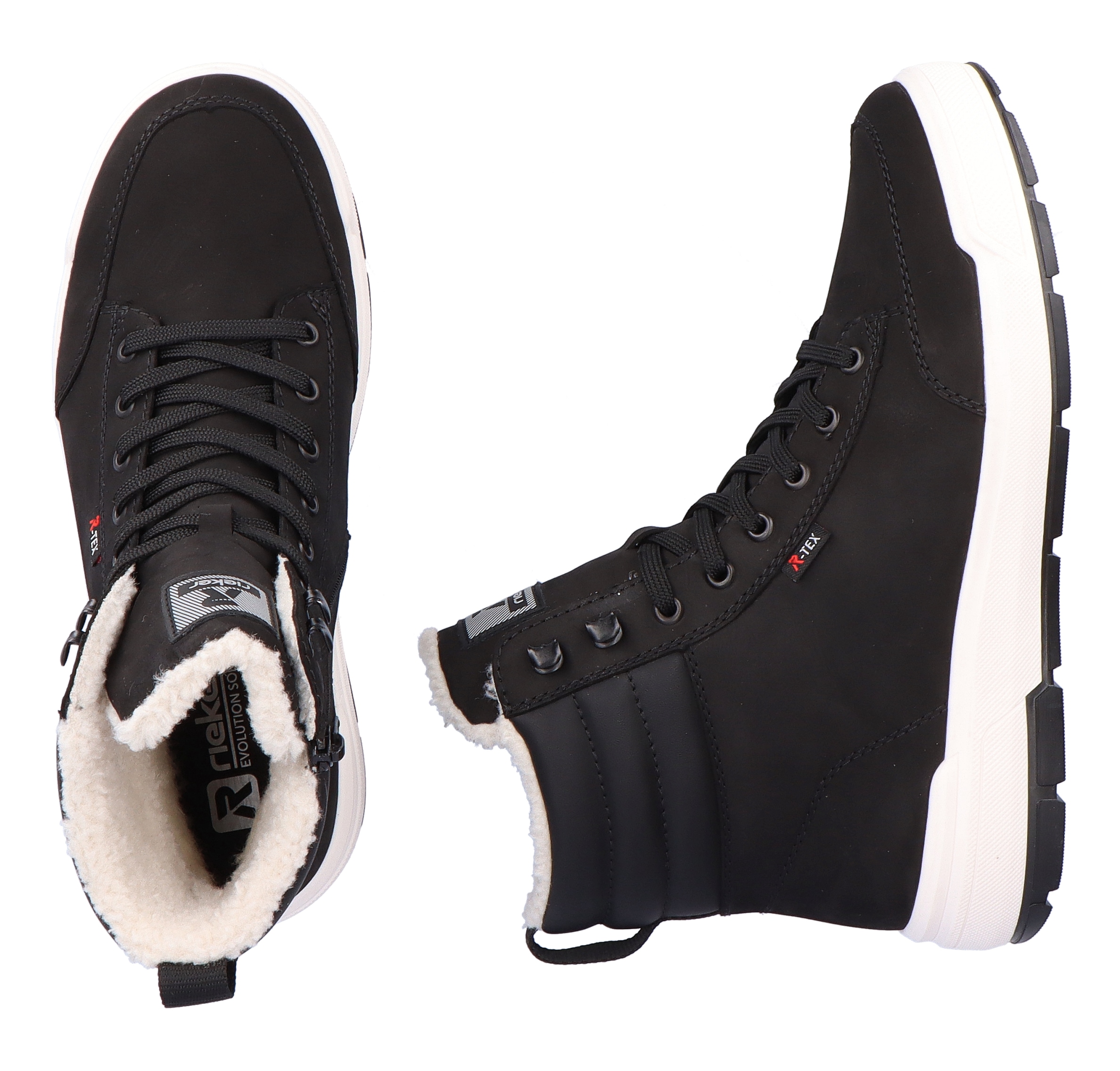 RIEKER Sport Winterboots, Stiefelette, Schnürboots mit TEX-Membran