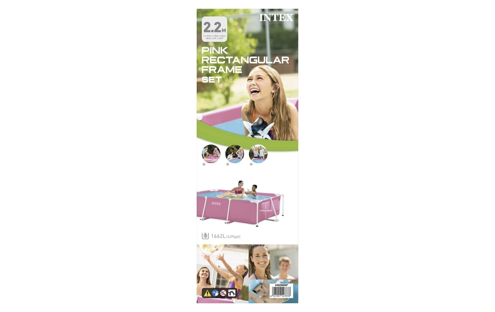 Intex Pool »Rectangular Frame 150 x 60 cm«