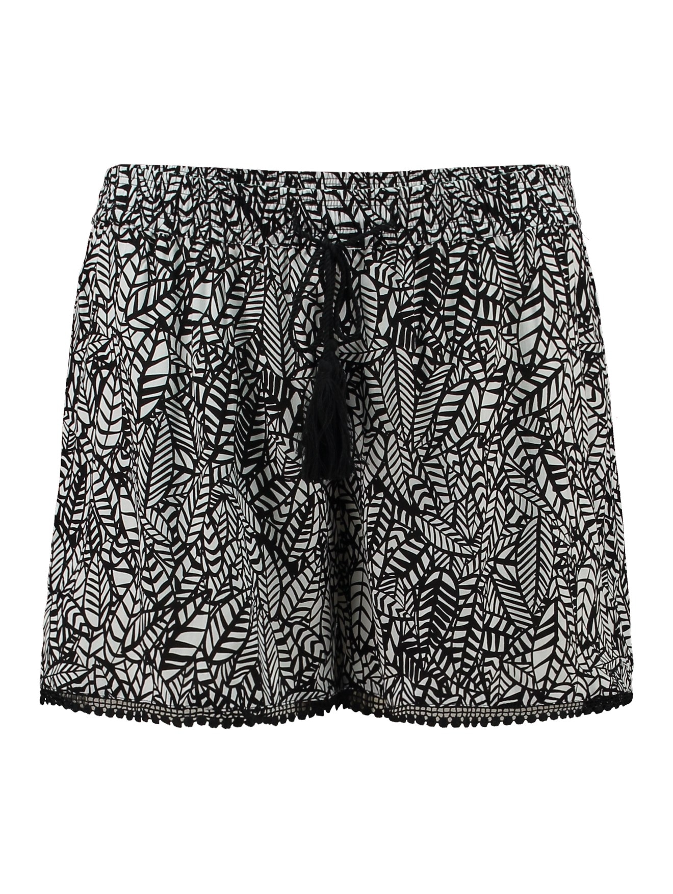 HaILY’S Shorts »SH V TR Si44a«, mit Spitzenborte am Saum