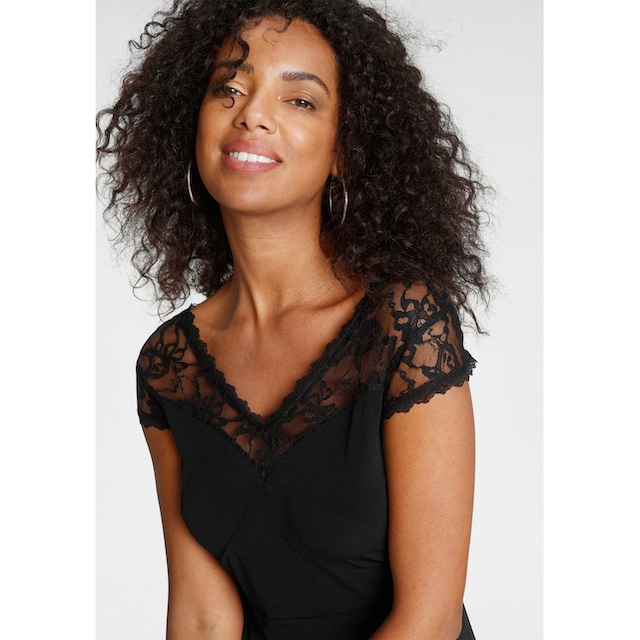 Melrose Jerseykleid, mit Spitze online bestellen | Jelmoli-Versand