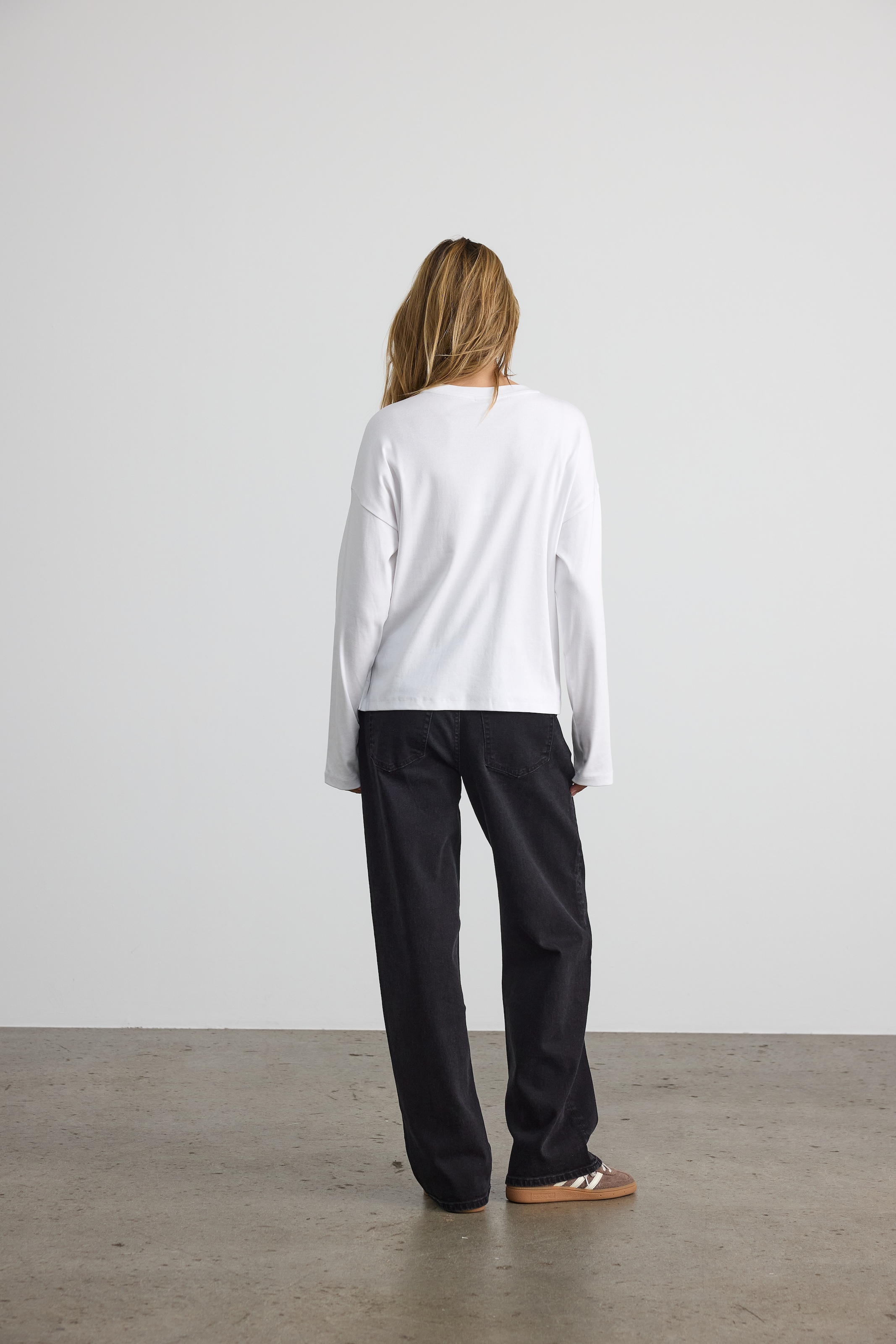 Noisy may Langarmshirt »NMMOCCA L/S REGULAR FIT TOP JRS FWD NOOS«