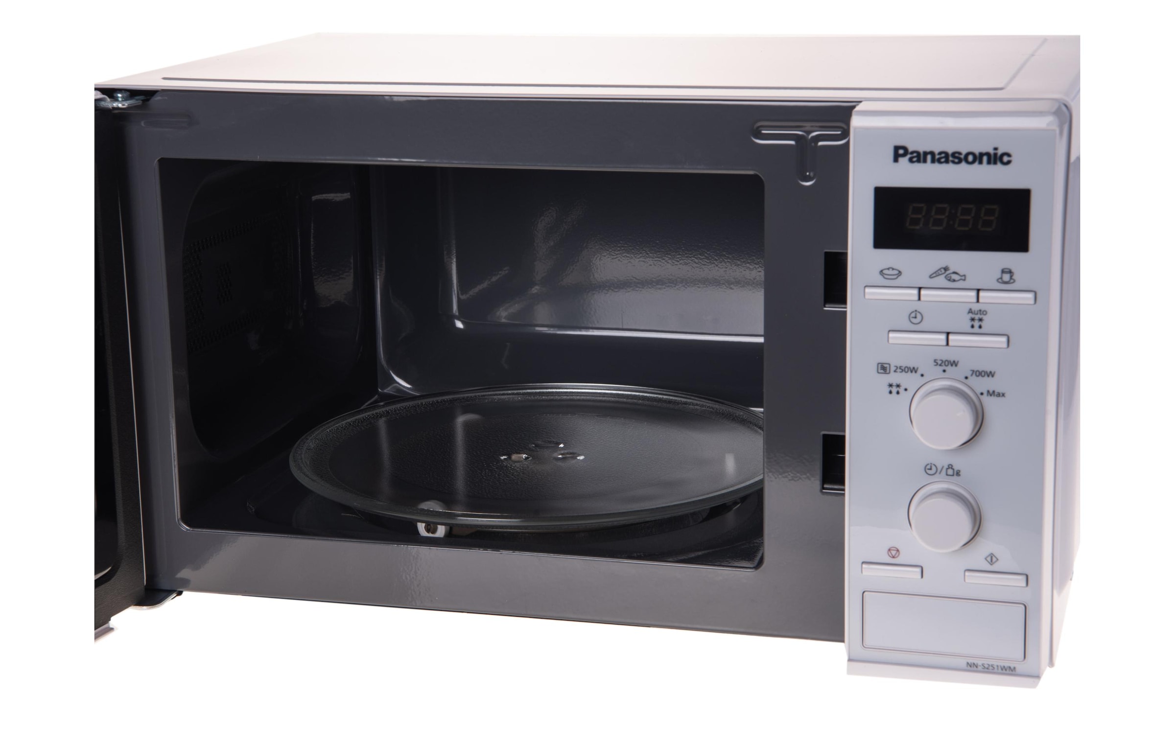 Panasonic Mikrowelle »NNS251WMWPG, Weiss«, 800 W