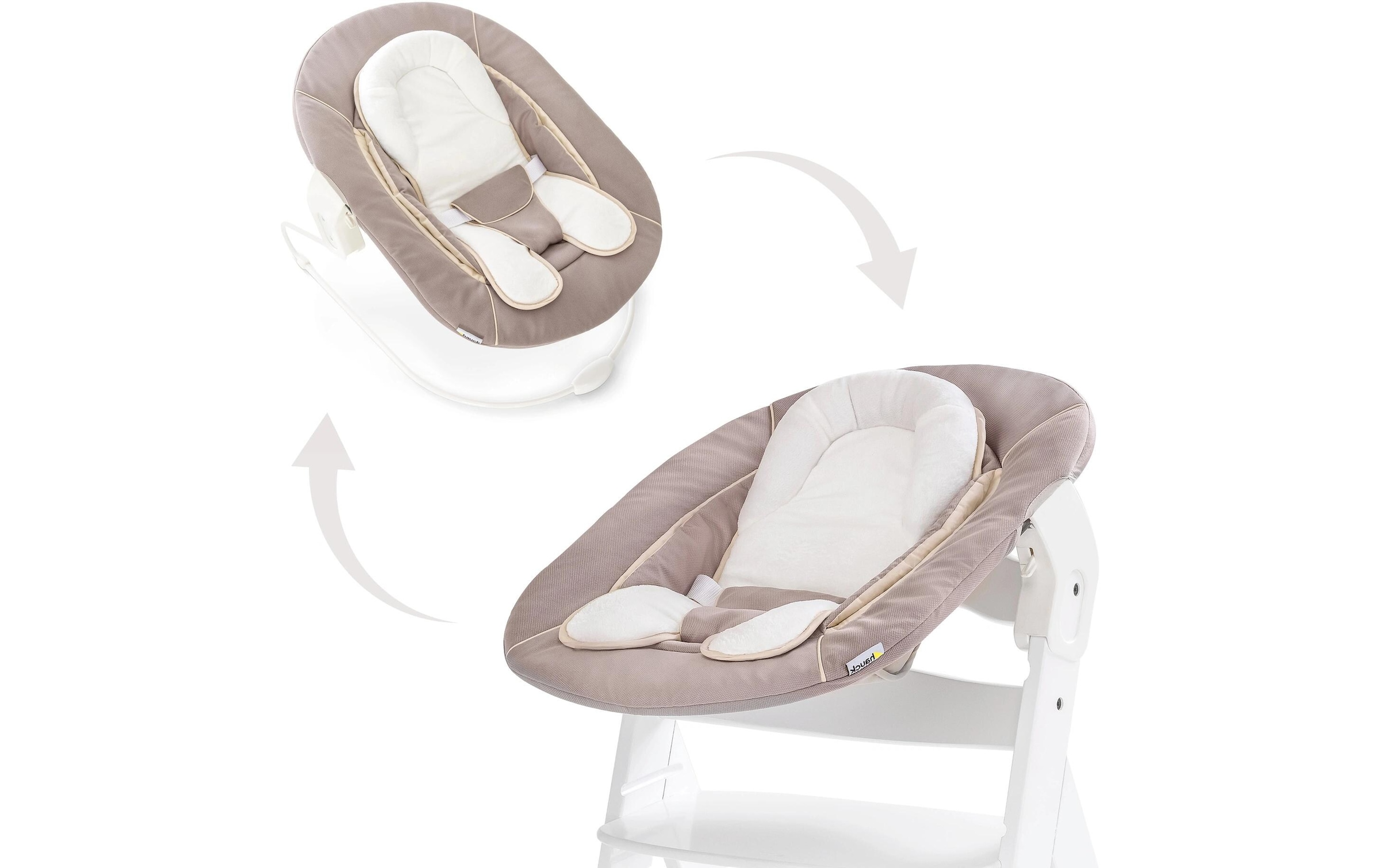 Hauck Hochstuhlaufsatz »Alpha Bouncer 2in1 Stretch« bis