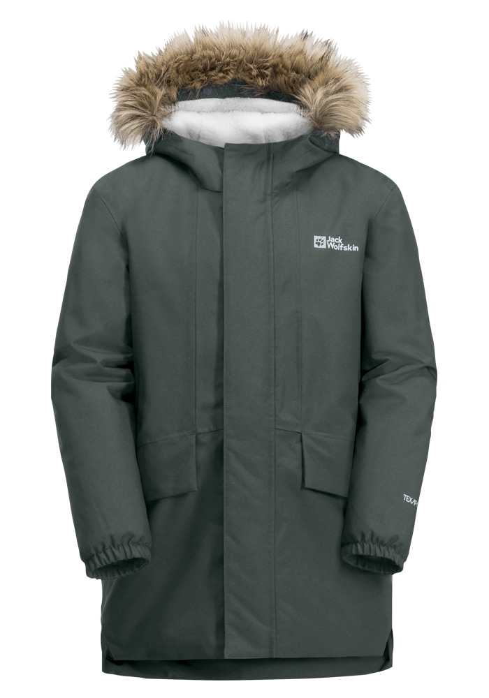 Jack Wolfskin Outdoorjacke »COSY BEAR JACKET K«, mit Kapuze