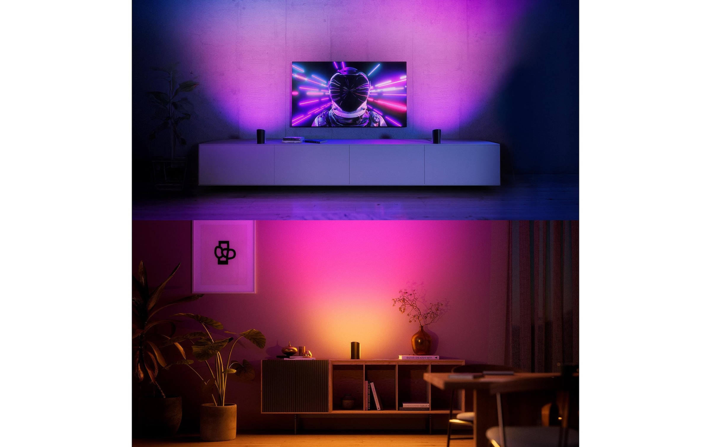 Philips Hue LED Tischleuchte »Play Wallwasher singel«, 1 flammig