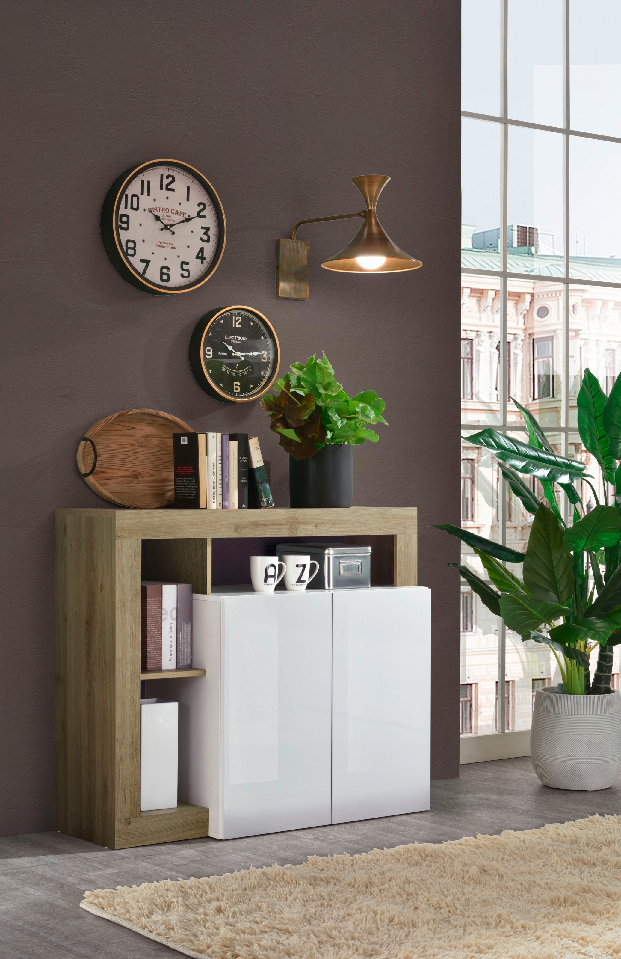 Home affaire Sideboard "Hamburg" Breite 108 cm