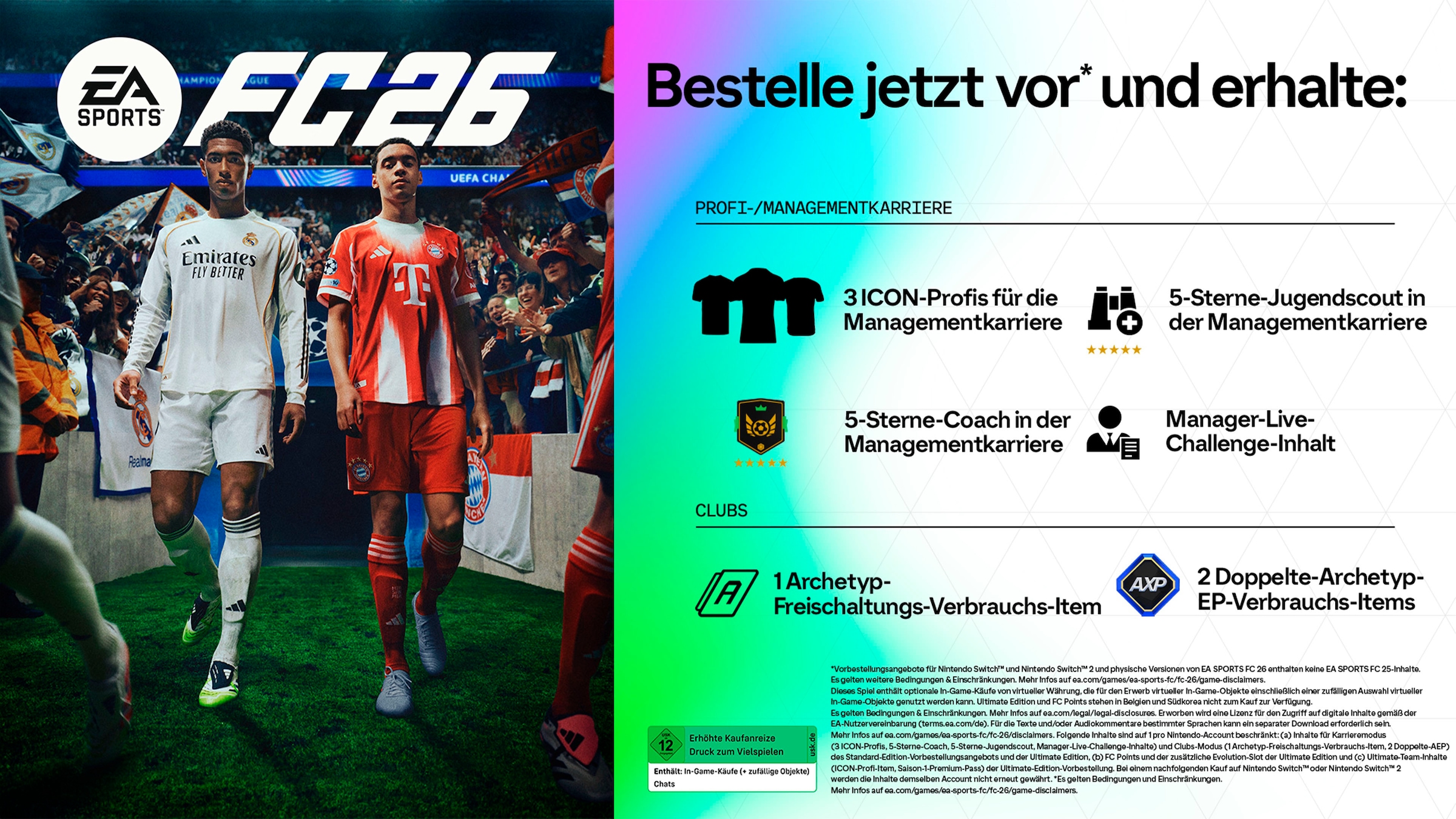 Electronic Arts Spielesoftware »EA Sports FC 26«, Nintendo Switch 2