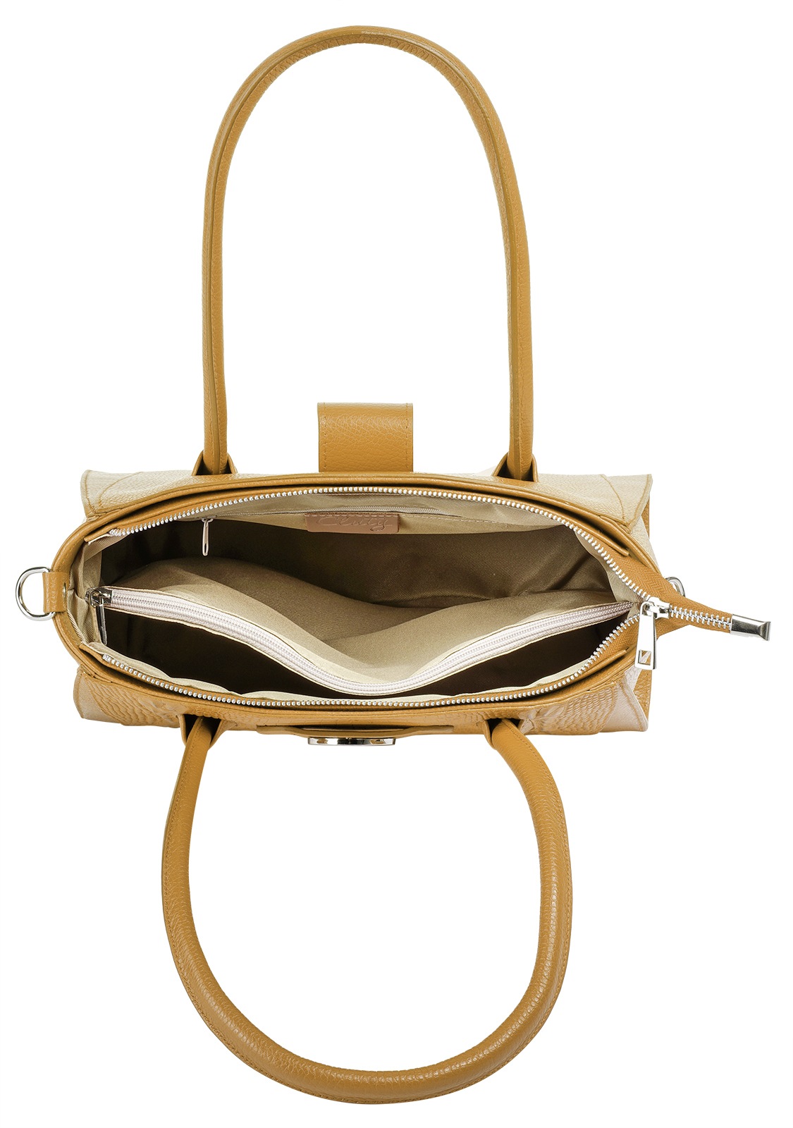 Cluty Shopper, echt Leder, Made in Italy