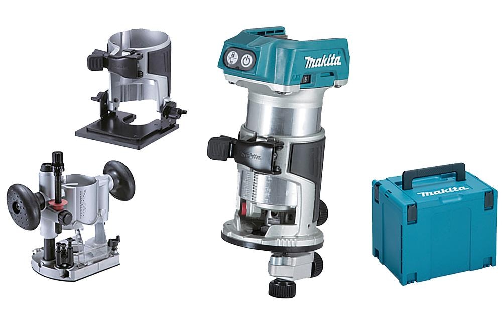 Makita Fräse »DRT50ZJX11 Set 18 V«