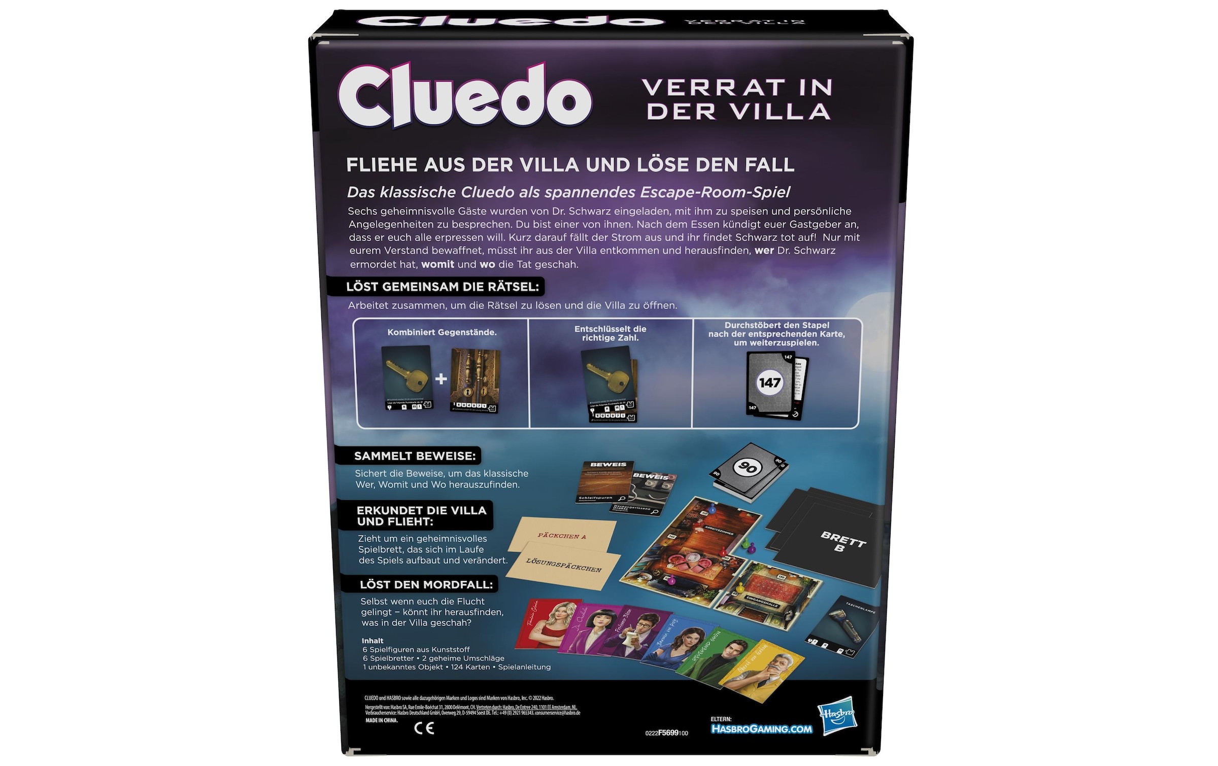 Hasbro Spiel »CLUE ESCAPE«