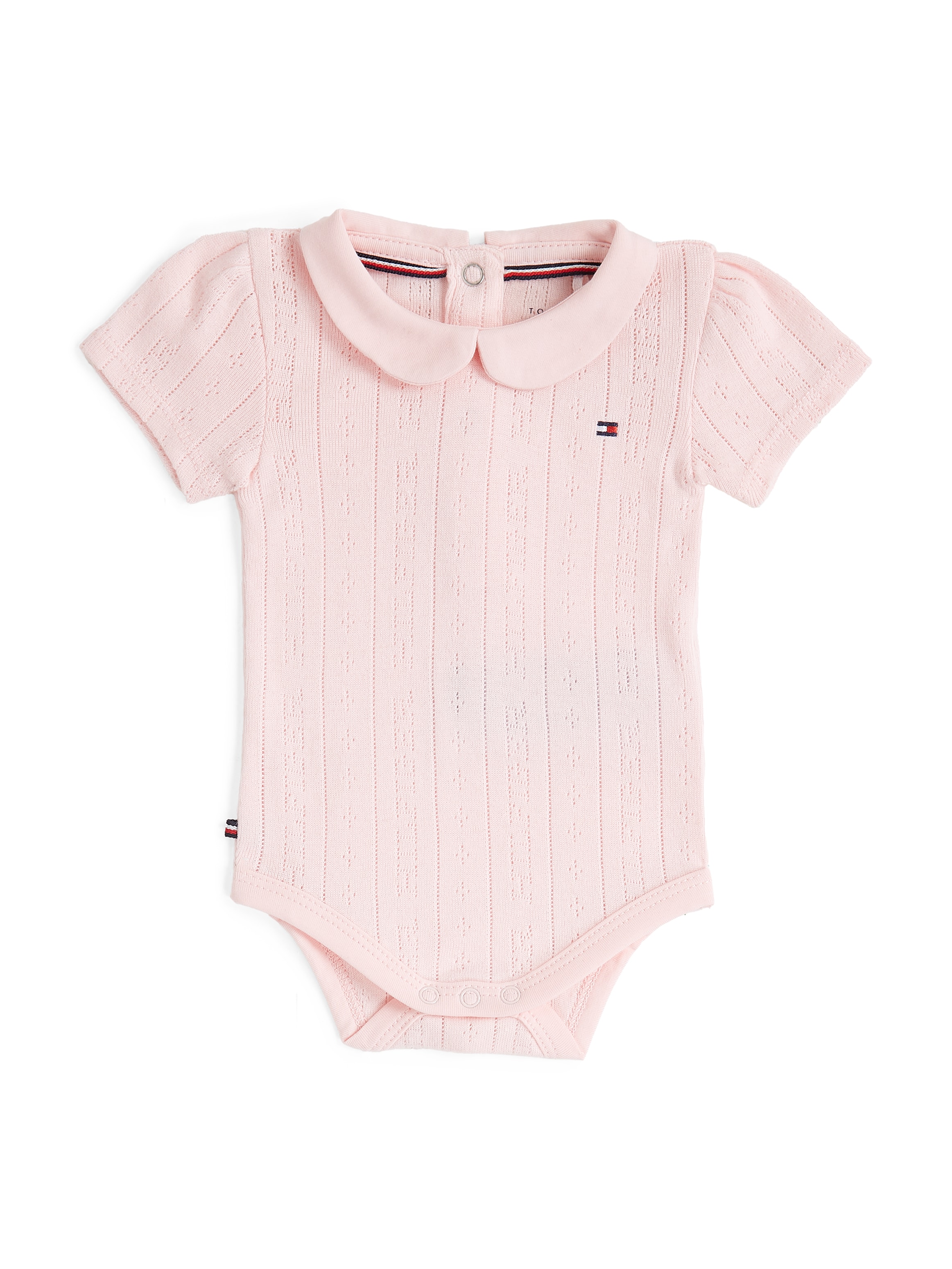 Tommy Hilfiger Body »ESSENTIAL POINTELLE BODY SS«, in süssem Muster