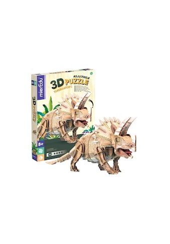 nicht definiert 3D-Puzzle »mierEdu Eco – Triceratops«