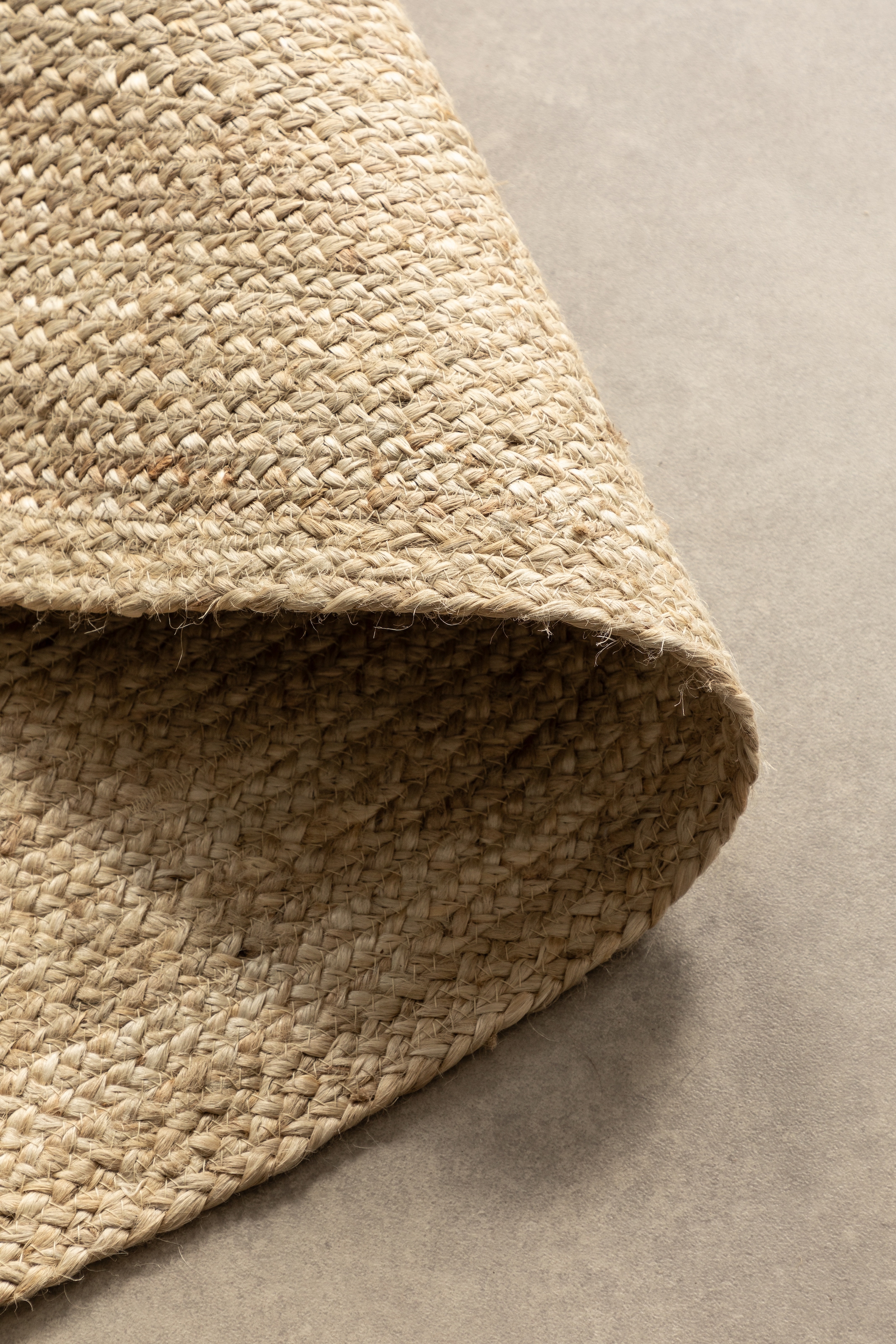 HANSE Home Teppich »Rangpur Jute«, rund, 10 mm Höhe, Handgewebt, Jute, Natur, Wohnzimmer, Flur, Klassisch, Boho, Skandi