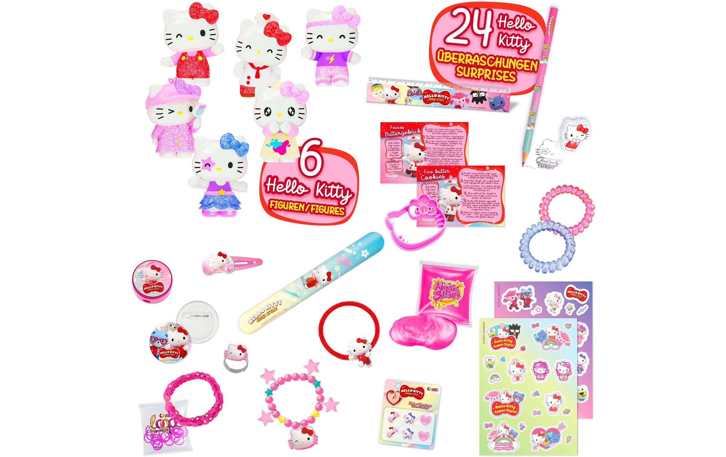 CRAZE Adventskalender »Hello Kitty 2024«, ab 3 Jahren