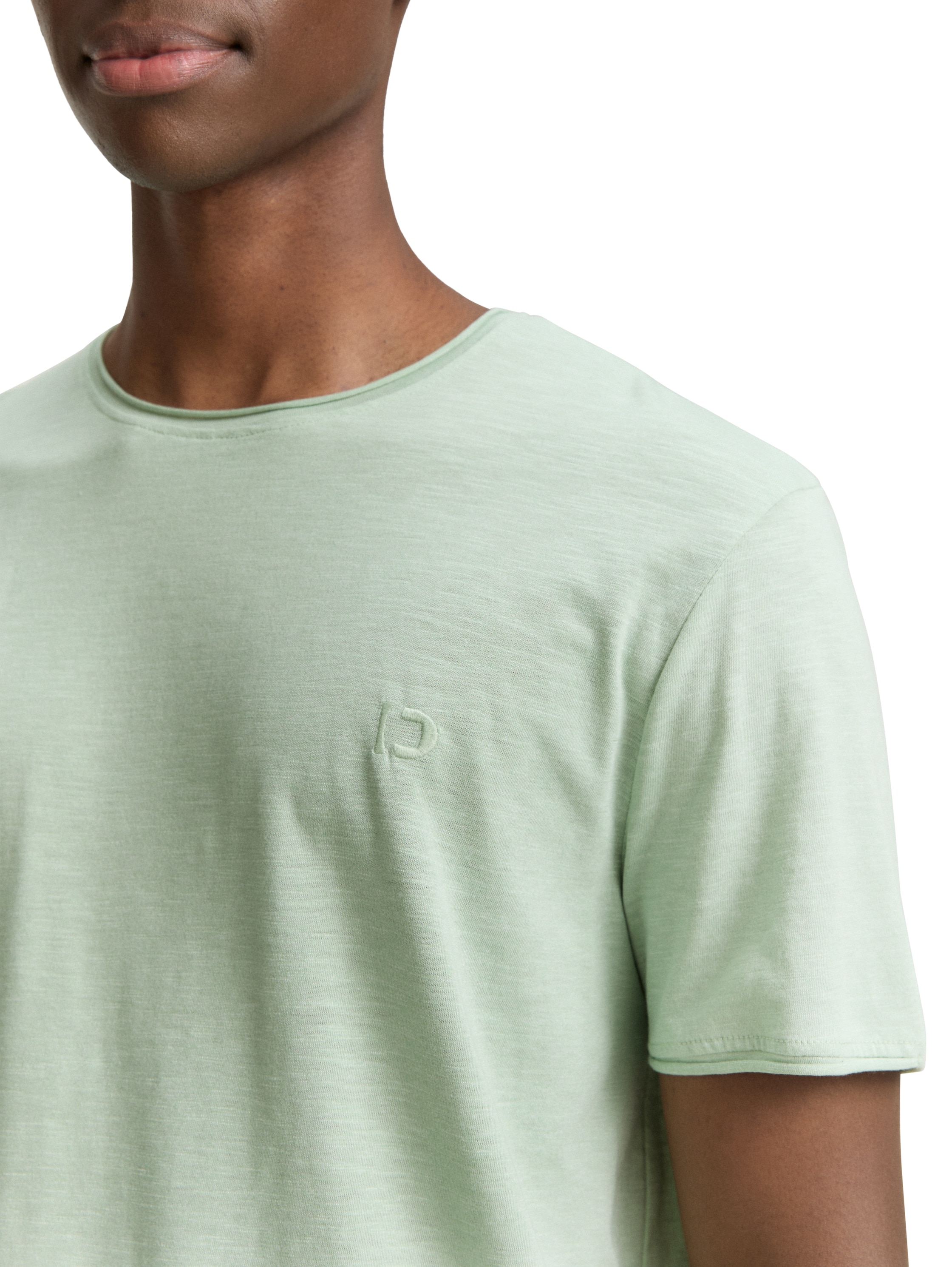 TOM TAILOR Denim T-Shirt, in Melange-Optik