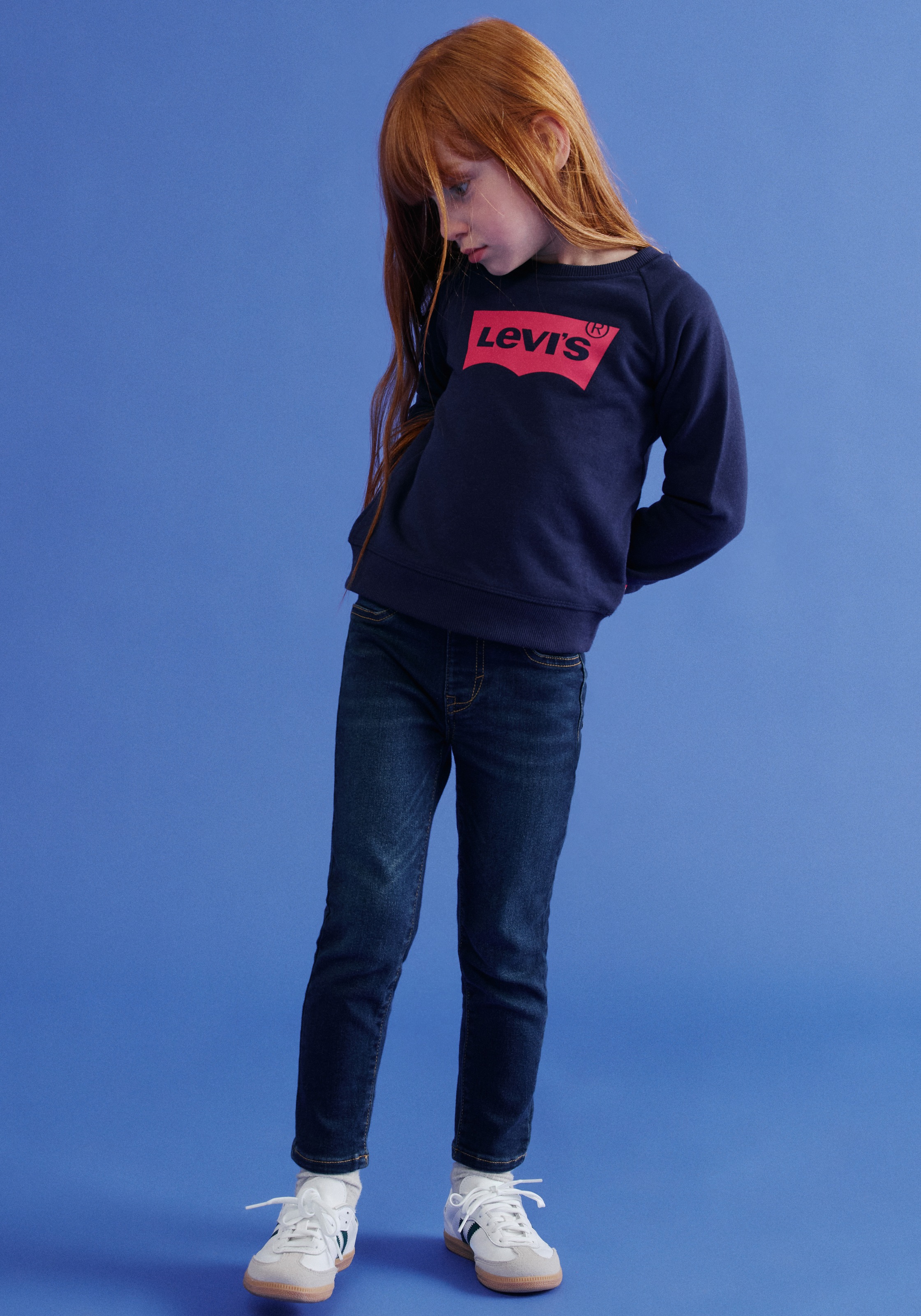 Levi's® Kids Sweatshirt »BATWING CREWNECK SWEATSHIRT«, for GIRLS