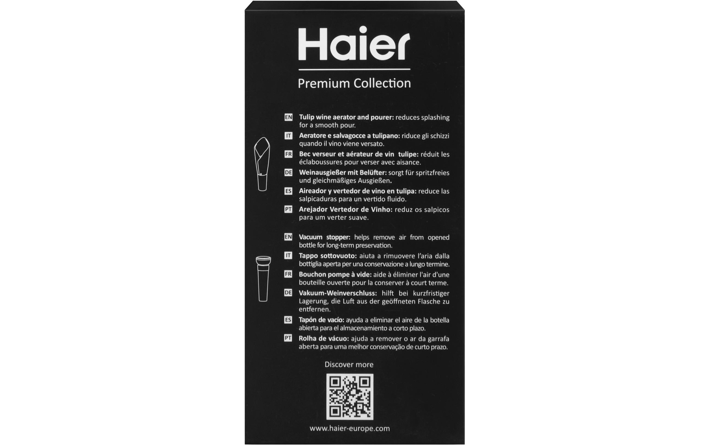 Haier Flaschenausgiesser