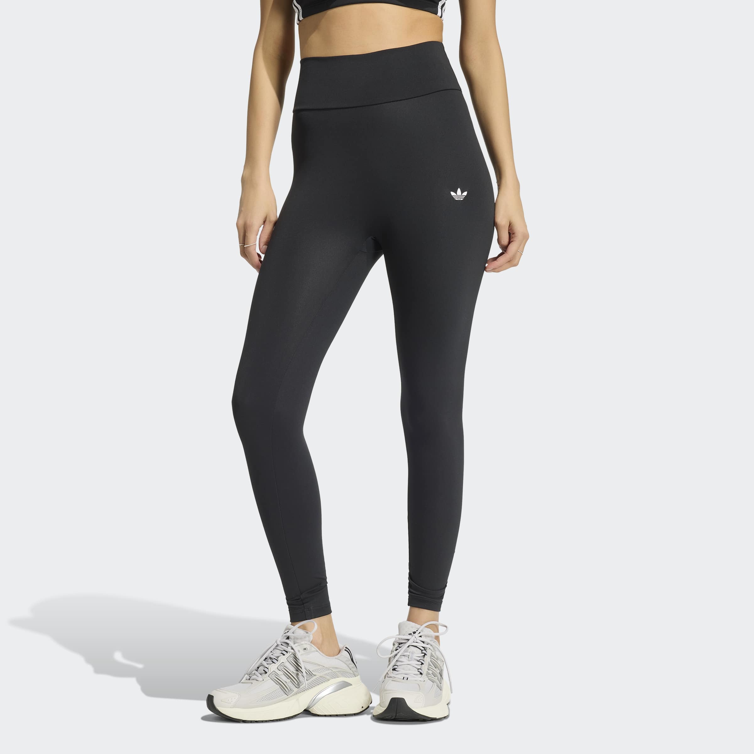 adidas Originals Leggings "ESSENTIALS POLYESTER" für Sportmode und Streetwear, ohne Verschluss, aus Polyester