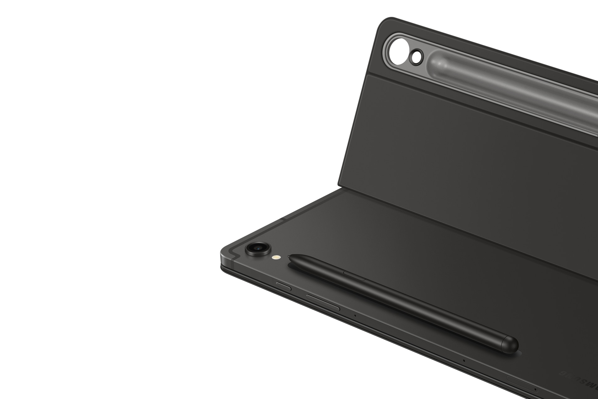 Samsung Tablet-Hülle »Book Cover Keyboard Slim für Galaxy Tab S9 | S9 FE | S10 FE«, Tastatur Cover, Schutzhülle, Tablethülle, Case, Schutzcase, stossfest