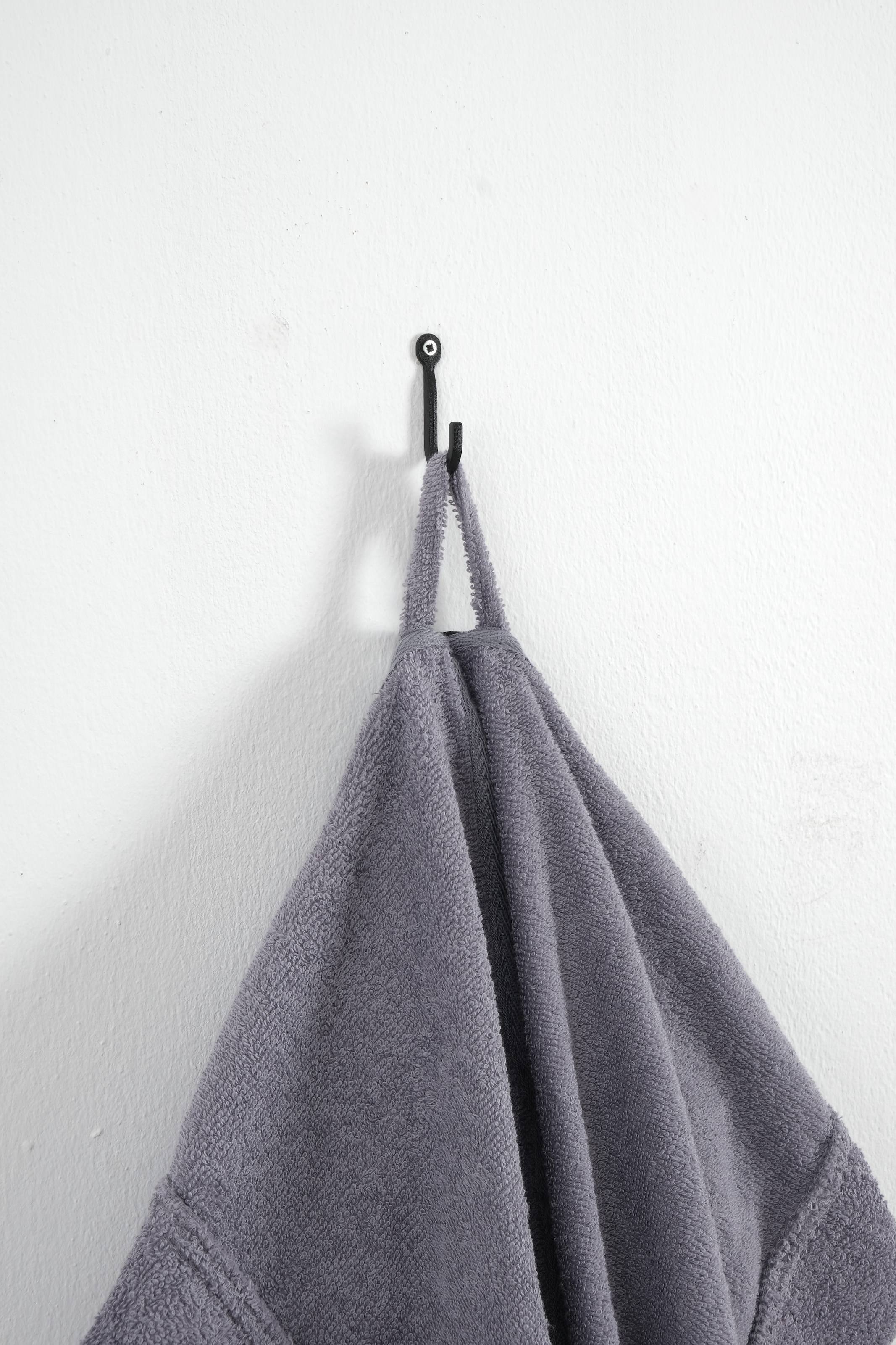Bruno Banani Herrenbademantel »Danny, Normallänge & Überlänge, auch in extra lang, Hotelbademantel«, (1 St.), mit Logostreifen, Herren Bademantel aus 100% Baumwolle, S-4XL