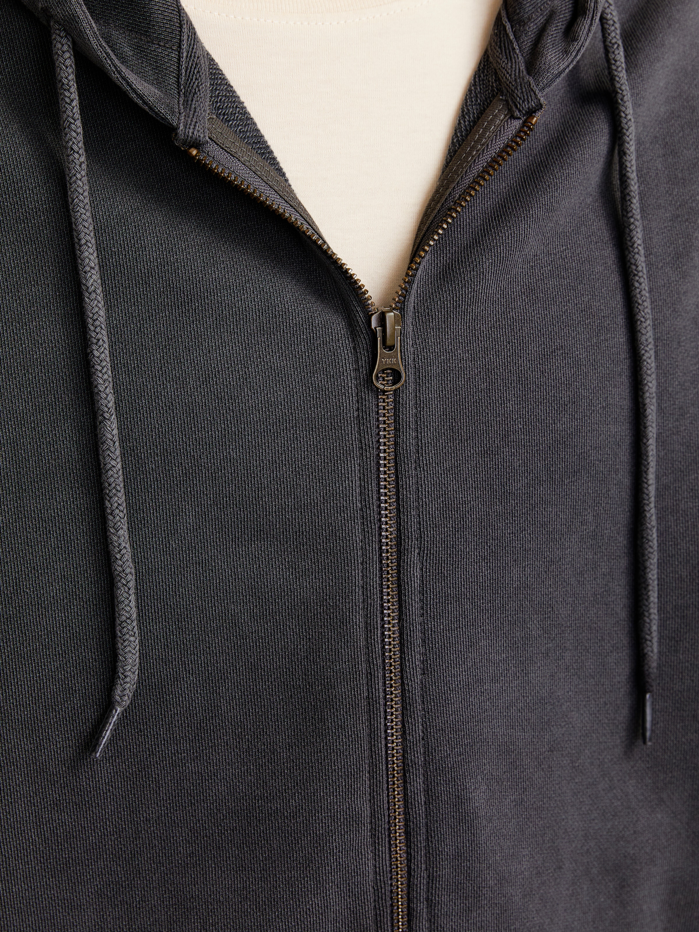 Jack & Jones Kapuzensweatjacke »JJECHARGE Hoodie mit Kapuze, Kordelzug und Taschen«, unifarben, modisch, loose fit, Baumwolle, Kapuze