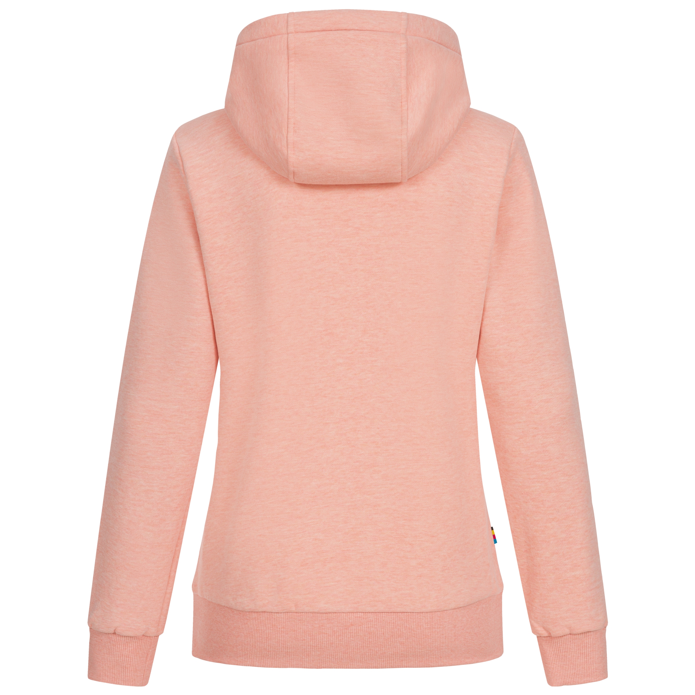 DEPROC Active Kapuzensweatshirt »HildaCMYK II WOMEN«, weiche Fleecejacke mit Kängurutasche