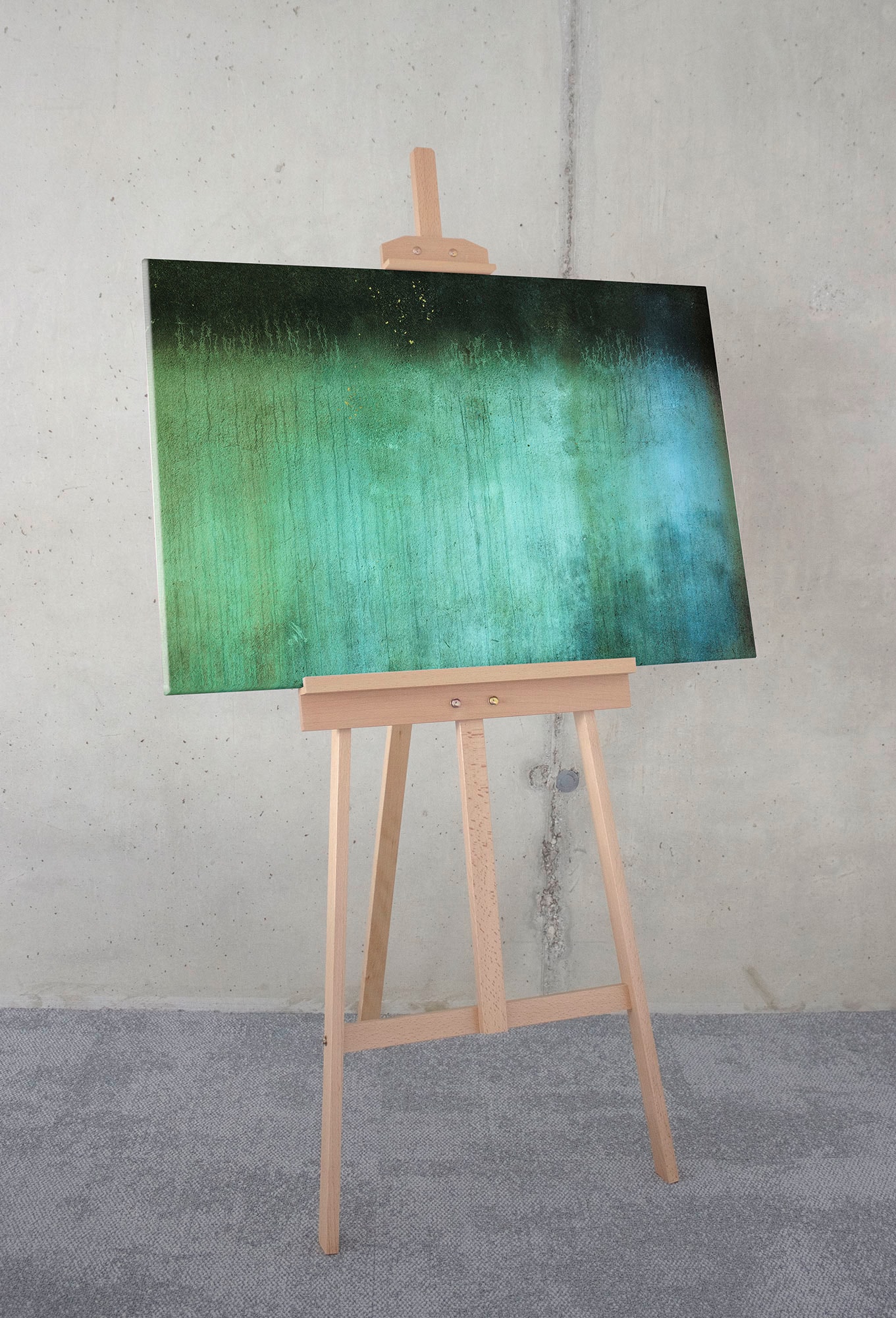 Komar Leinwandbild »Tapete XVI - Grösse 90 x 60 cm«, Baum-Blätter-Natur-Berge-Blumen-Foto-Jahreszeiten-Landschaft-Meer-Strand-Palmen, (Packung, 1 St.), Keilrahmenbild mi Echtholzrahmen