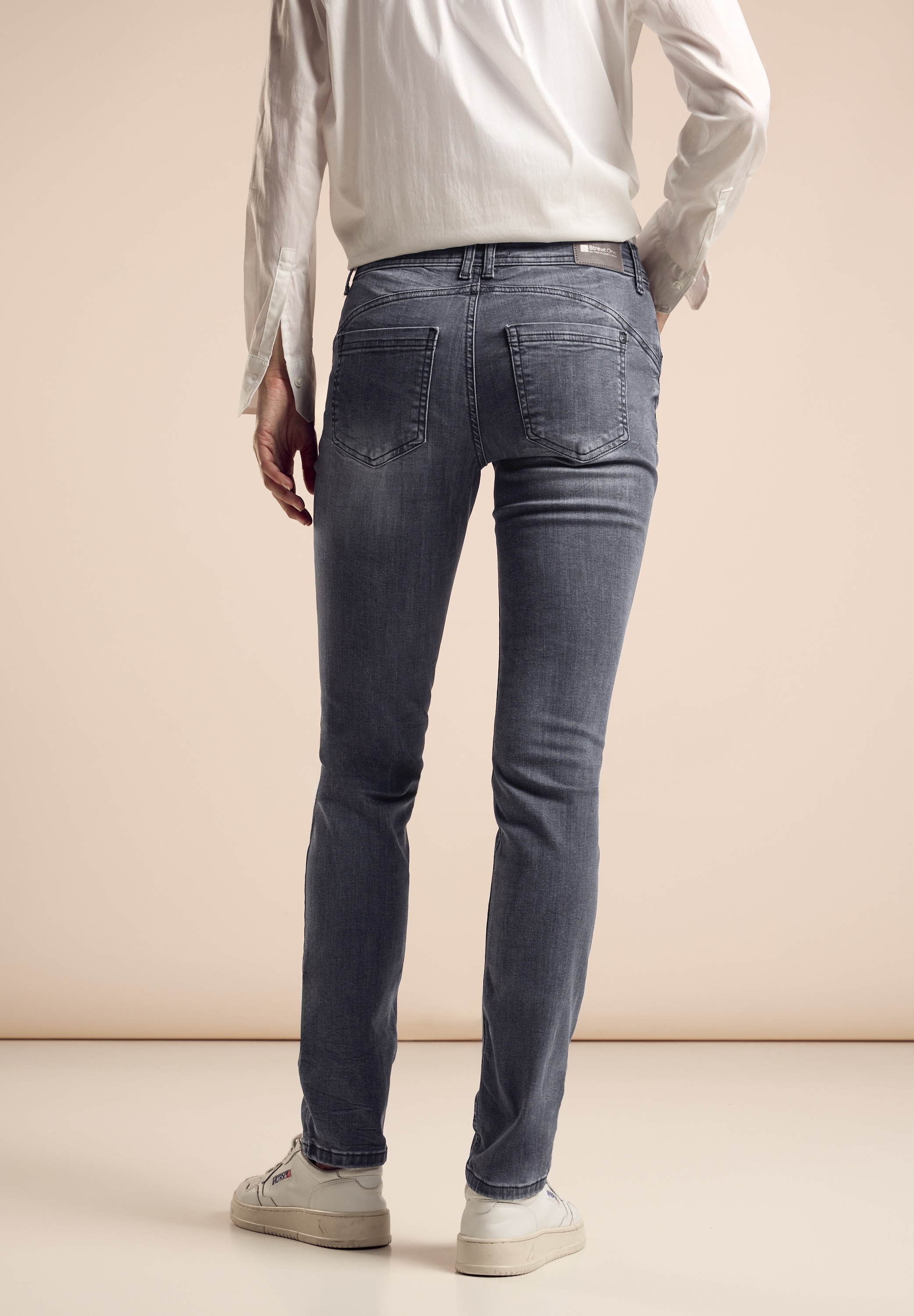 STREET ONE Slim-fit-Jeans »JANE«, mit Stretch