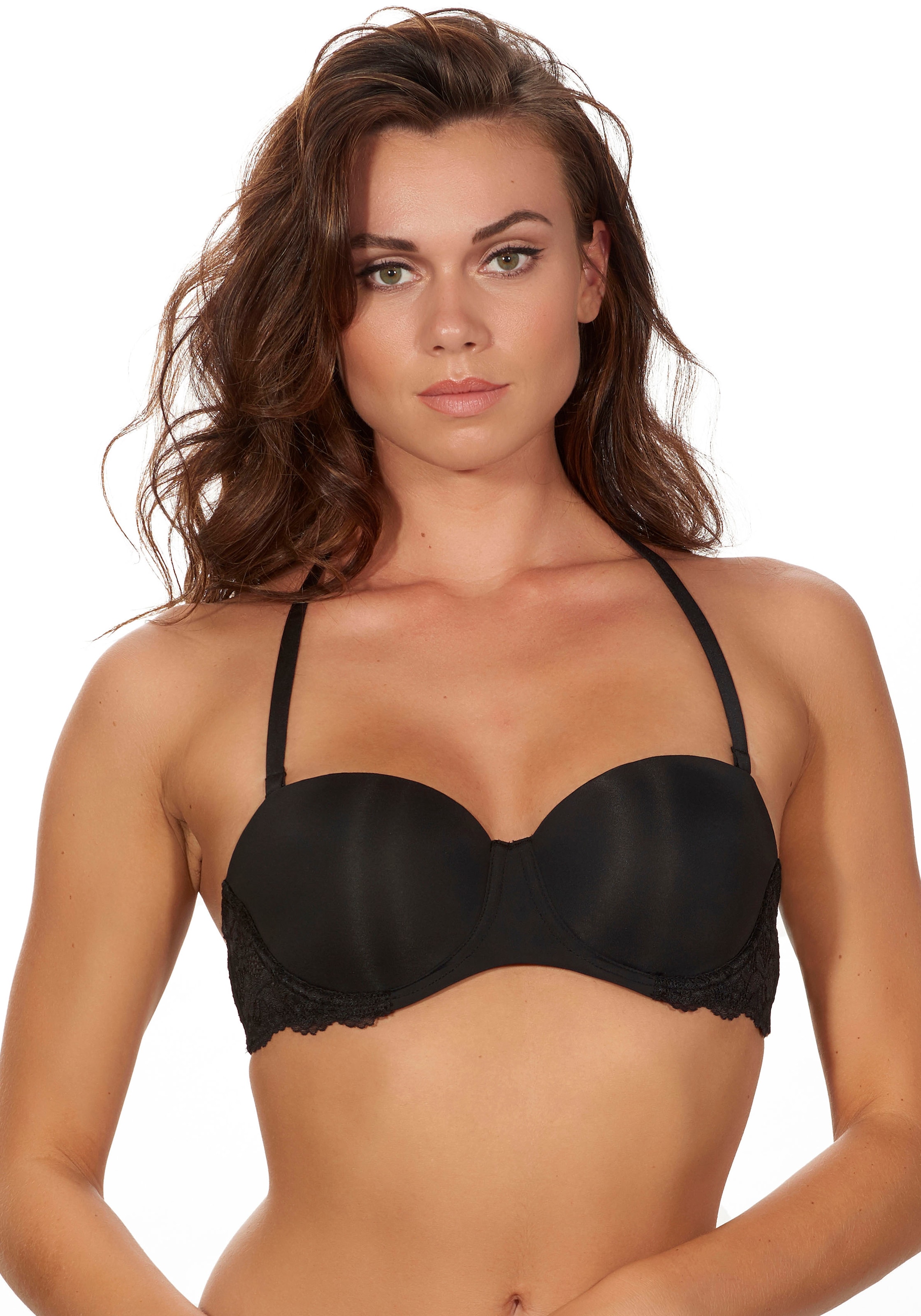 After Eden Multiway-BH »EVY« abnehmbare Träger, mit Schale, mit Bügel, mit Spitze, feminin