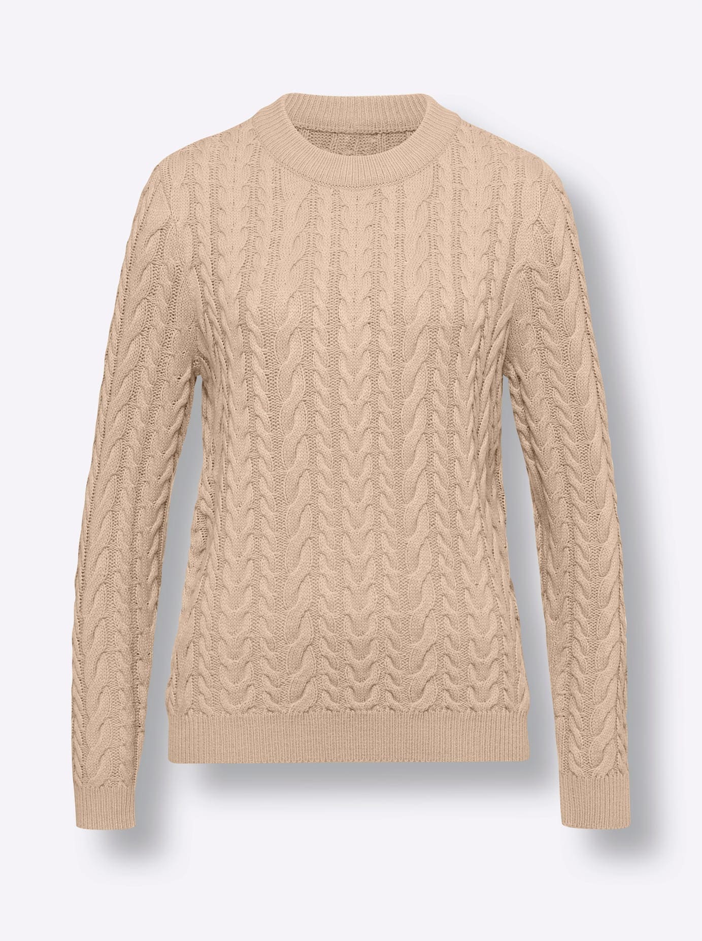 Classic Basics Rundhalspullover »Langarm-Pullover«