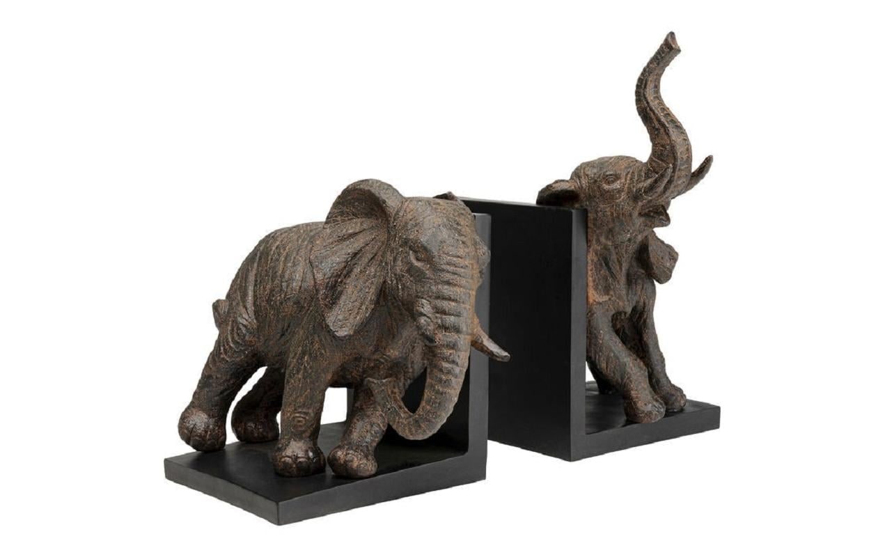 Kare Design Dekofigur »Elefanten 2er Set Braun«