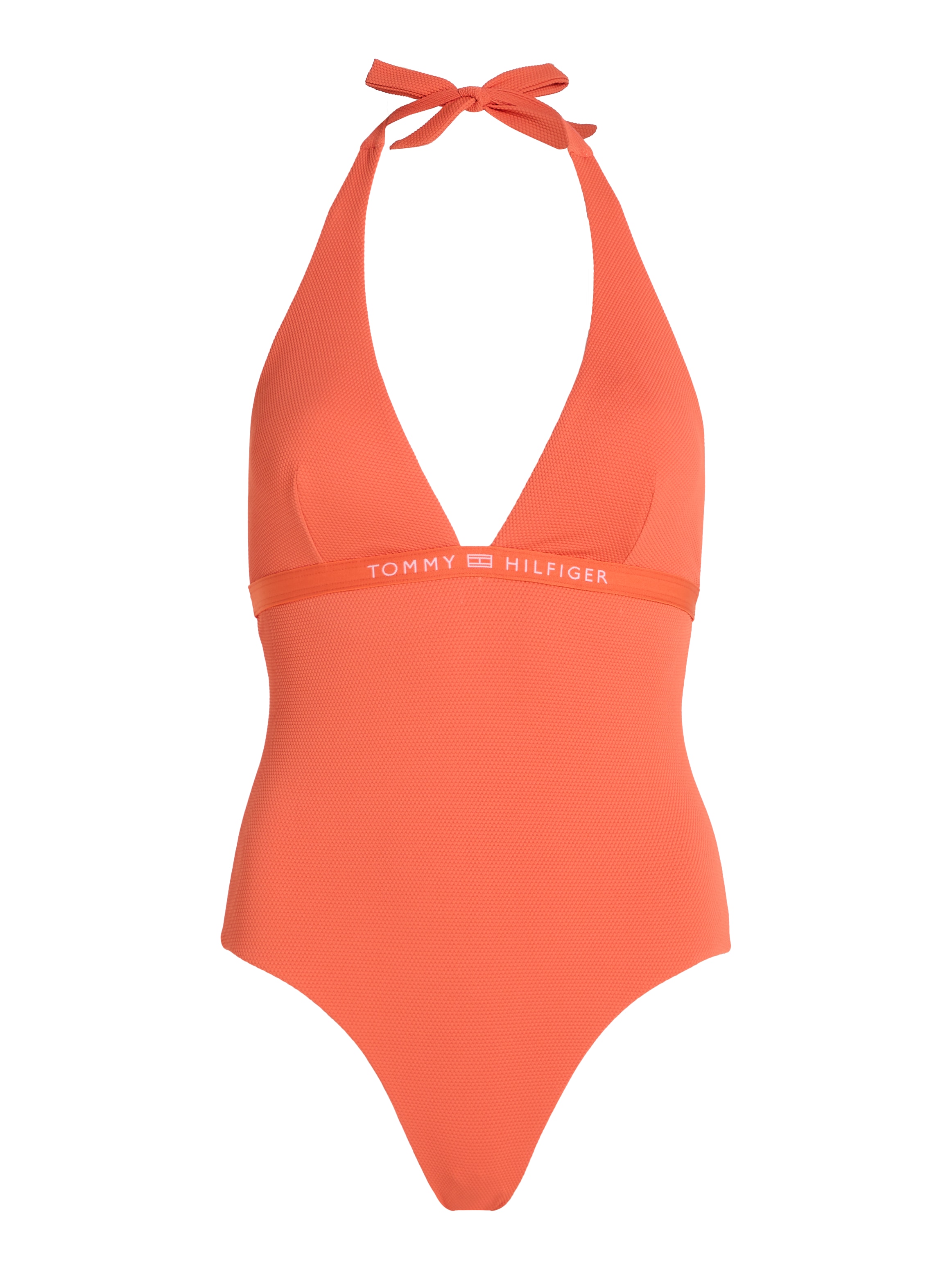 Tommy Hilfiger Swimwear Badeanzug »HALTER ONE PIECE RP (EXT SIZES)«, in grossen Grössen