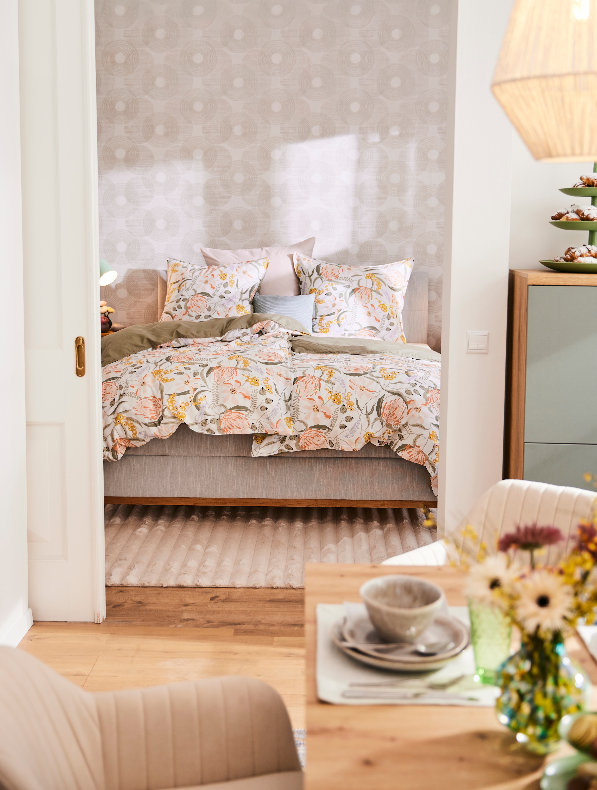 my home Teppich »Melanie, Kunstfellteppich, besonders weich, Hoch-Tief-Effekt«, rechteckig, 28 mm Höhe, Kaninchenfell Optik, Wohnzimmer, Schlafzimmer, auch als Läufer