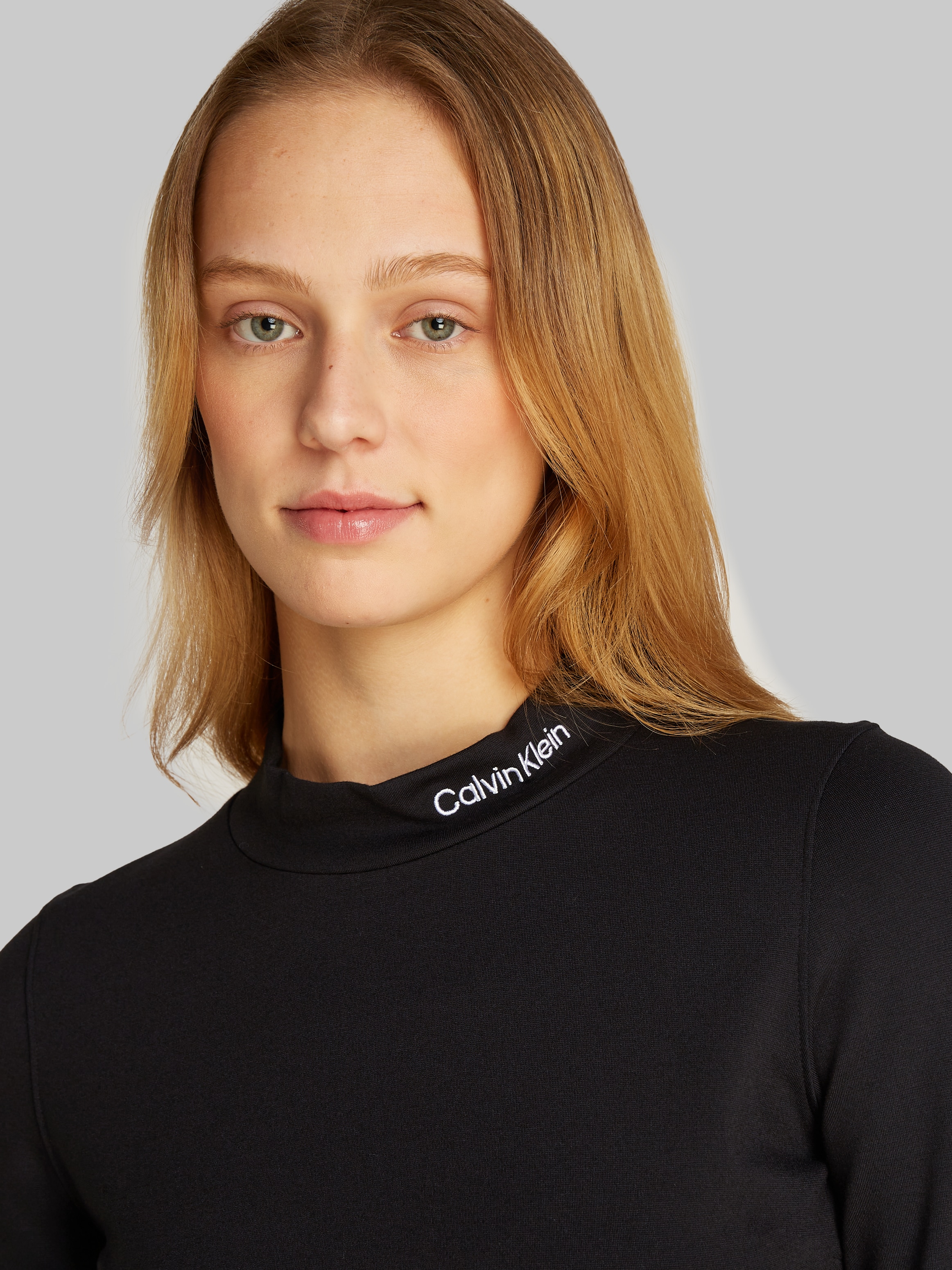 Calvin Klein Jeans Crop-Top »MILANO LOGO ELASTIC TOP«, mit Logodruck