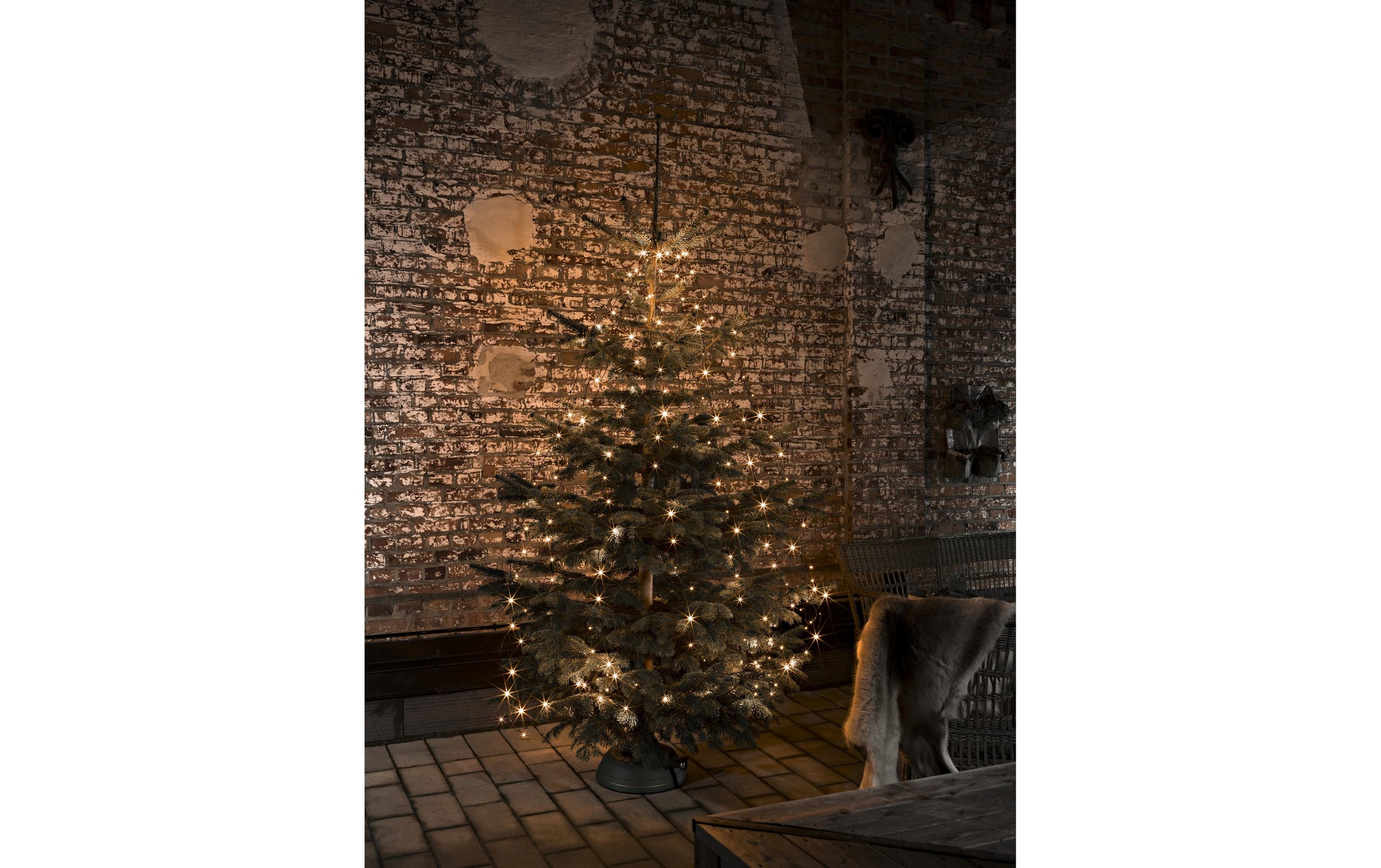 KONSTSMIDE LED-Baummantel »Ring 400 LED 4 m Outdoor«