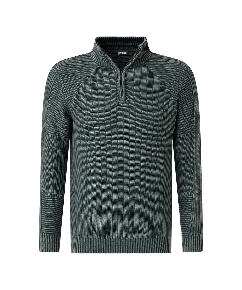 Pioneer Authentic Jeans Strickpullover, mit Strickmuster