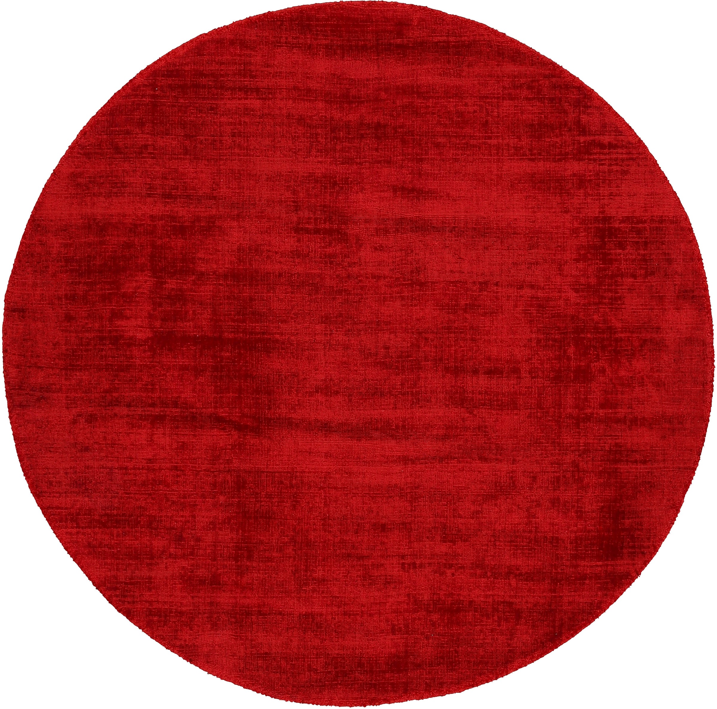 carpetfine Teppich »Ava Viskoseteppich«, rund, 13 mm Höhe, Seidenoptik, leichter Glanz, Wohnzimmer
