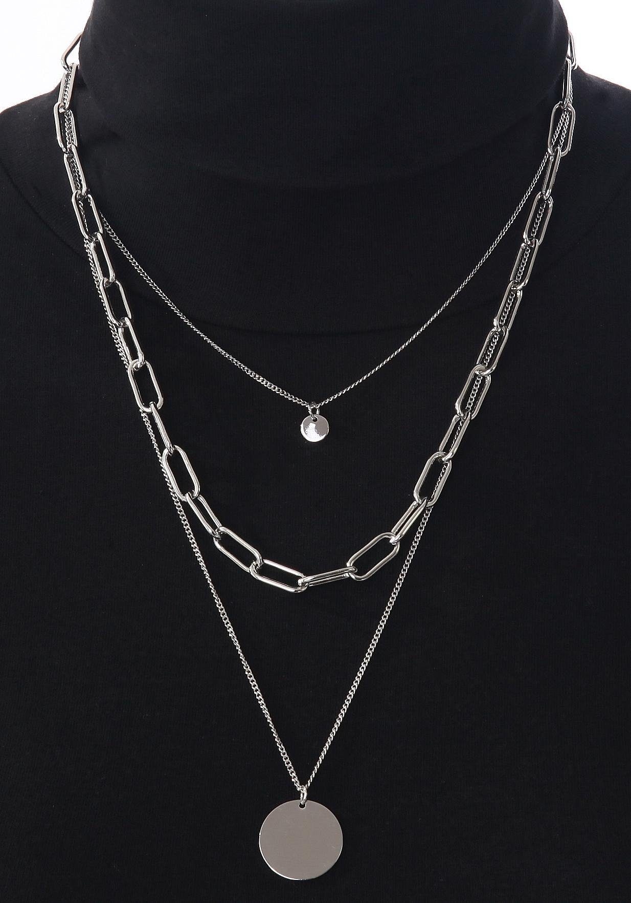 Firetti Collier-Set »2-reihige Layering Gliederkette (Set, Jelmoli-Versand tlg.) Anhängern«, bei 2 shoppen mit online Schweiz runden